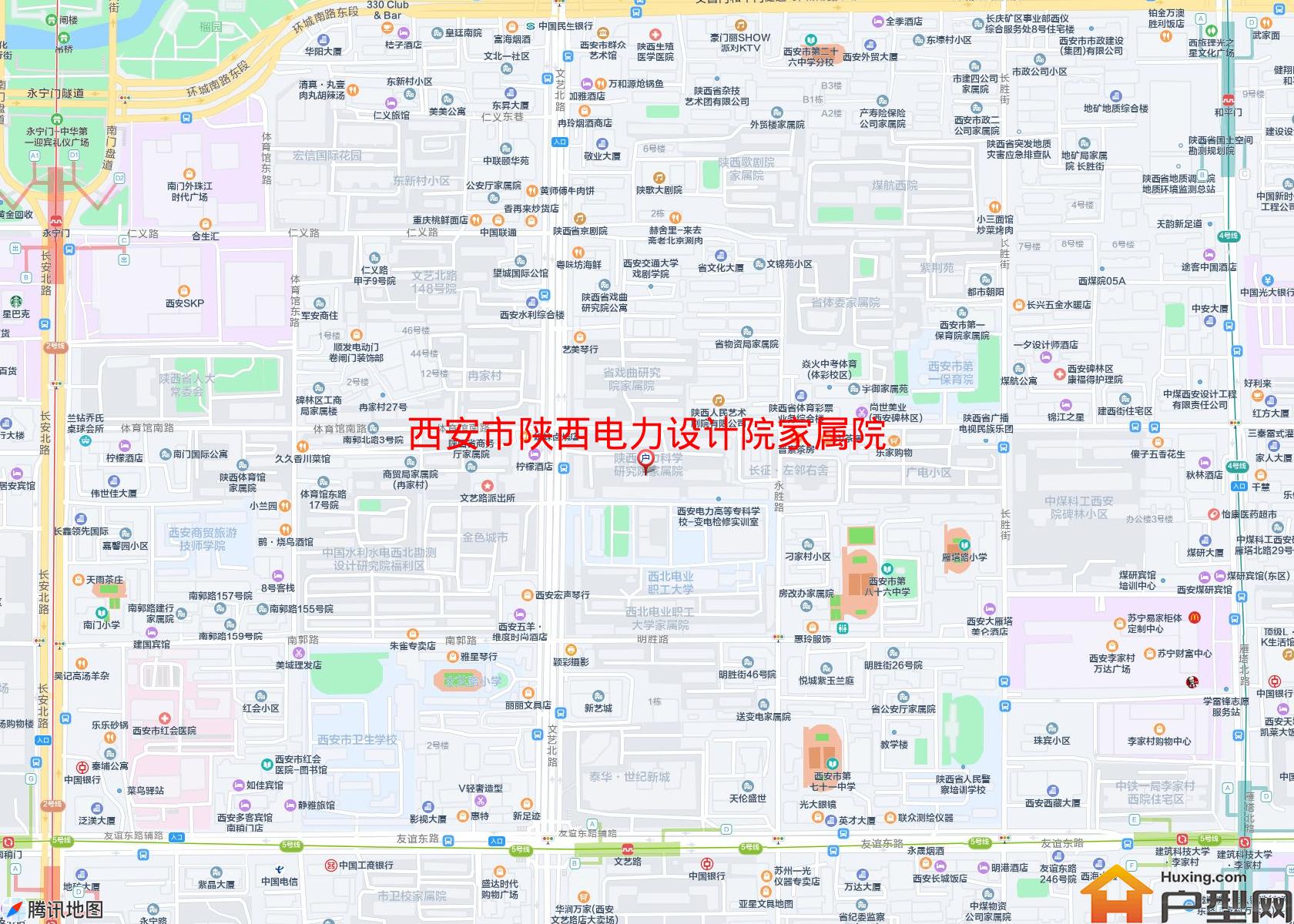 陕西电力设计院家属院小区 - 户型网