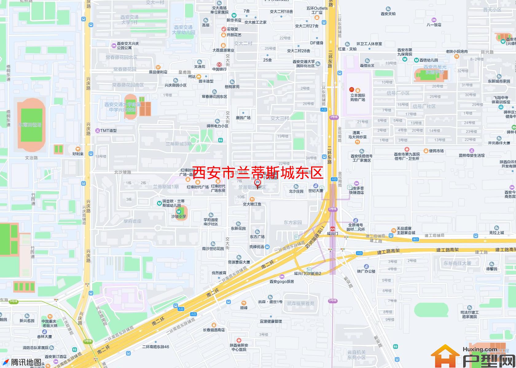 兰蒂斯城东区小区 - 户型网