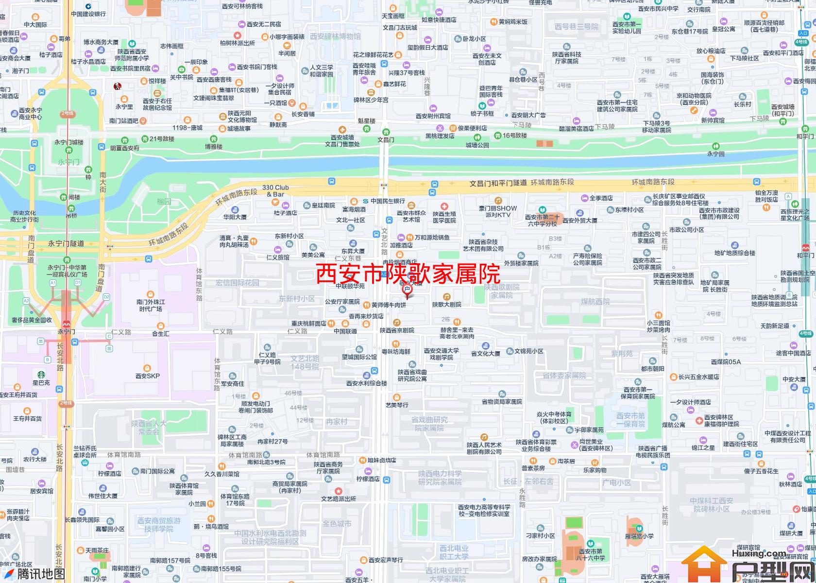 陕歌家属院小区 - 户型网