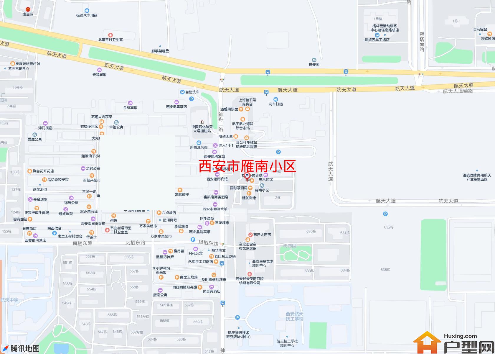 雁南小区小区 - 户型网