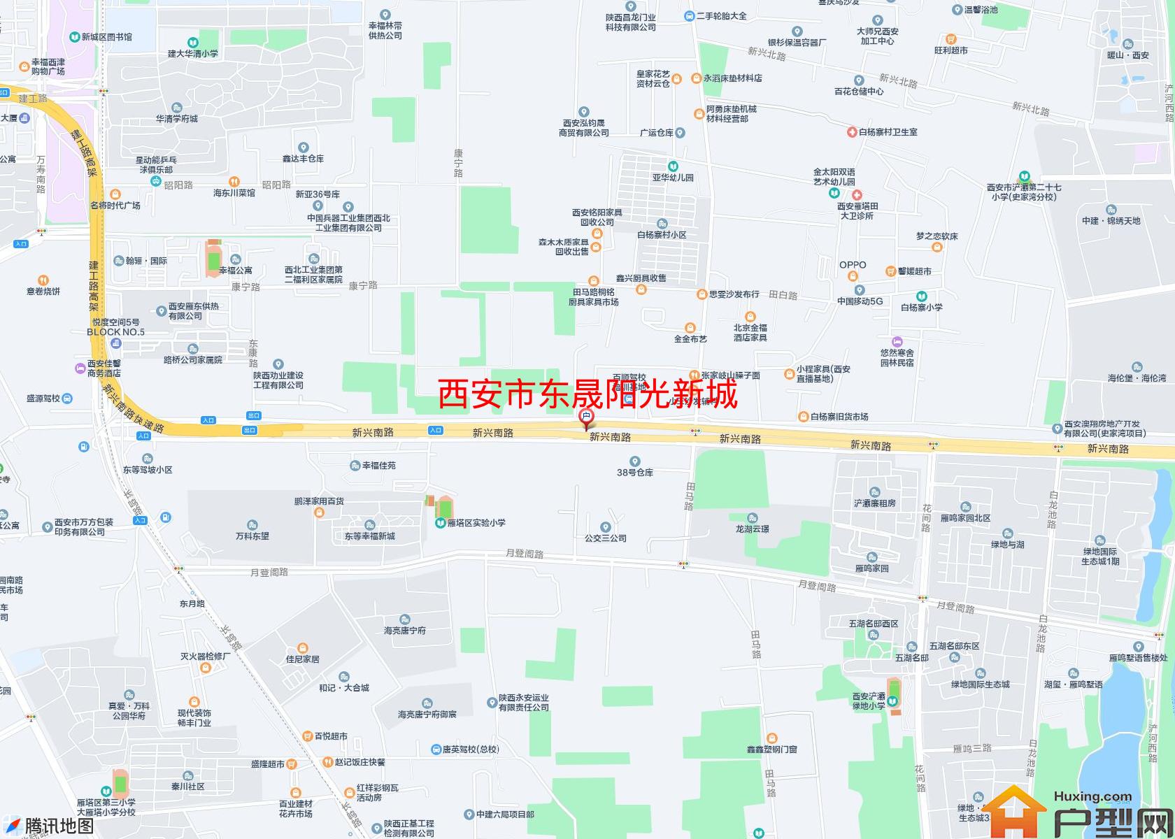 东晟阳光新城小区 - 户型网