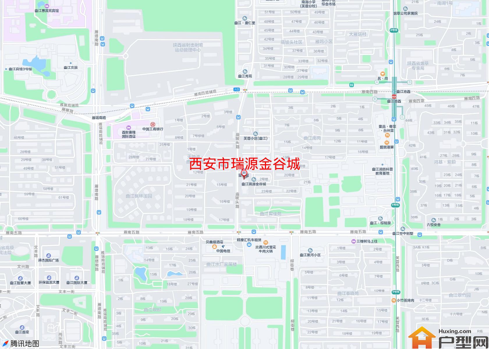 瑞源金谷城小区 - 户型网