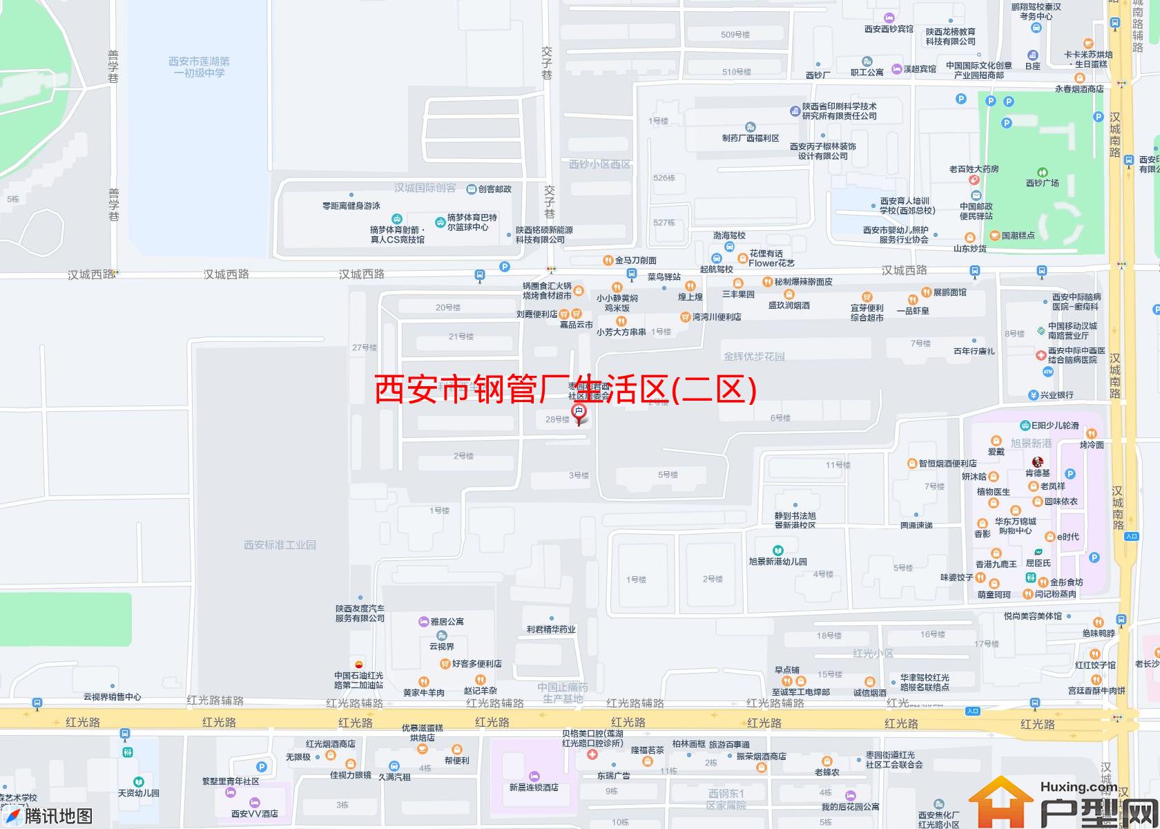 钢管厂生活区(二区)小区 - 户型网