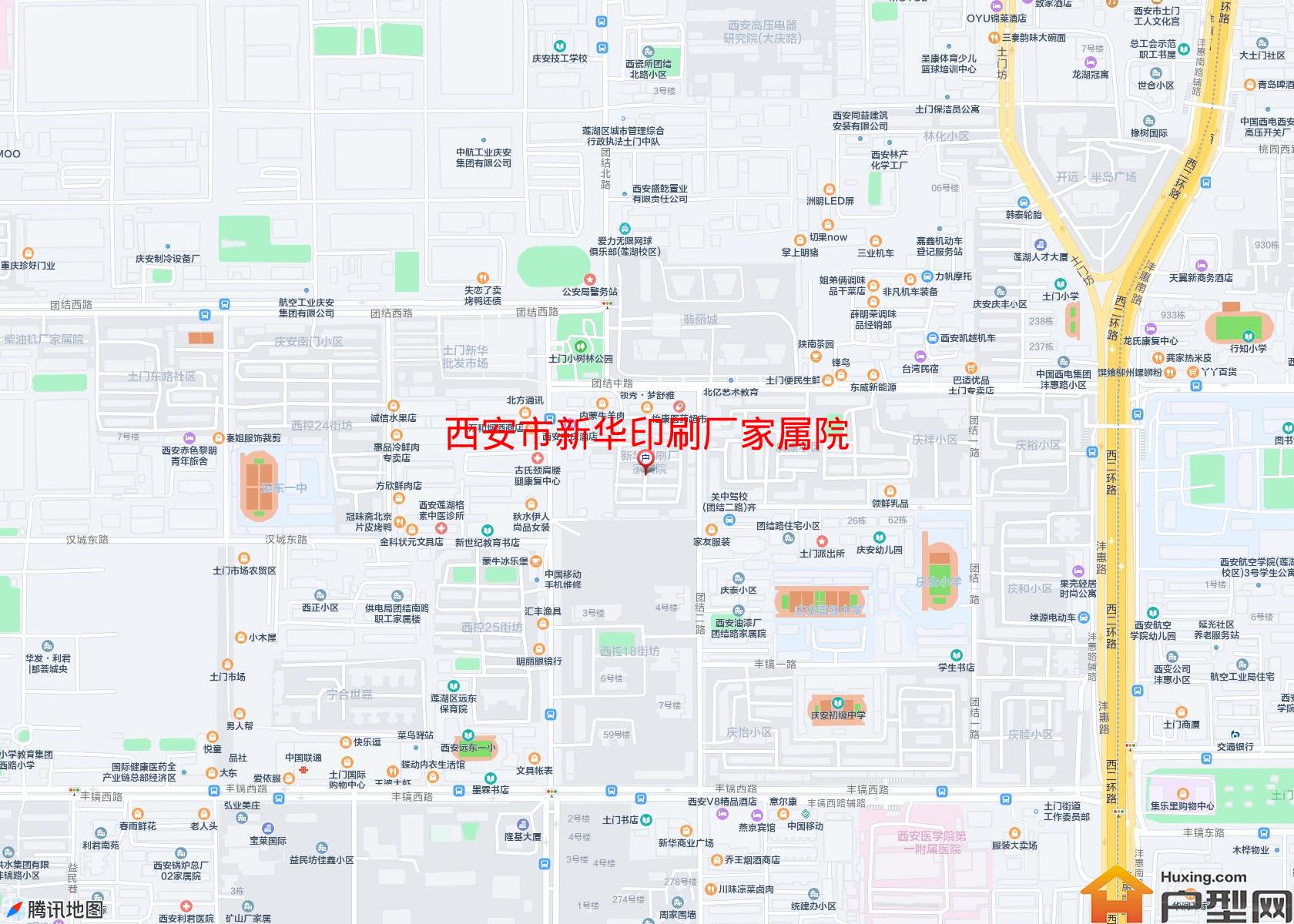 新华印刷厂家属院小区 - 户型网