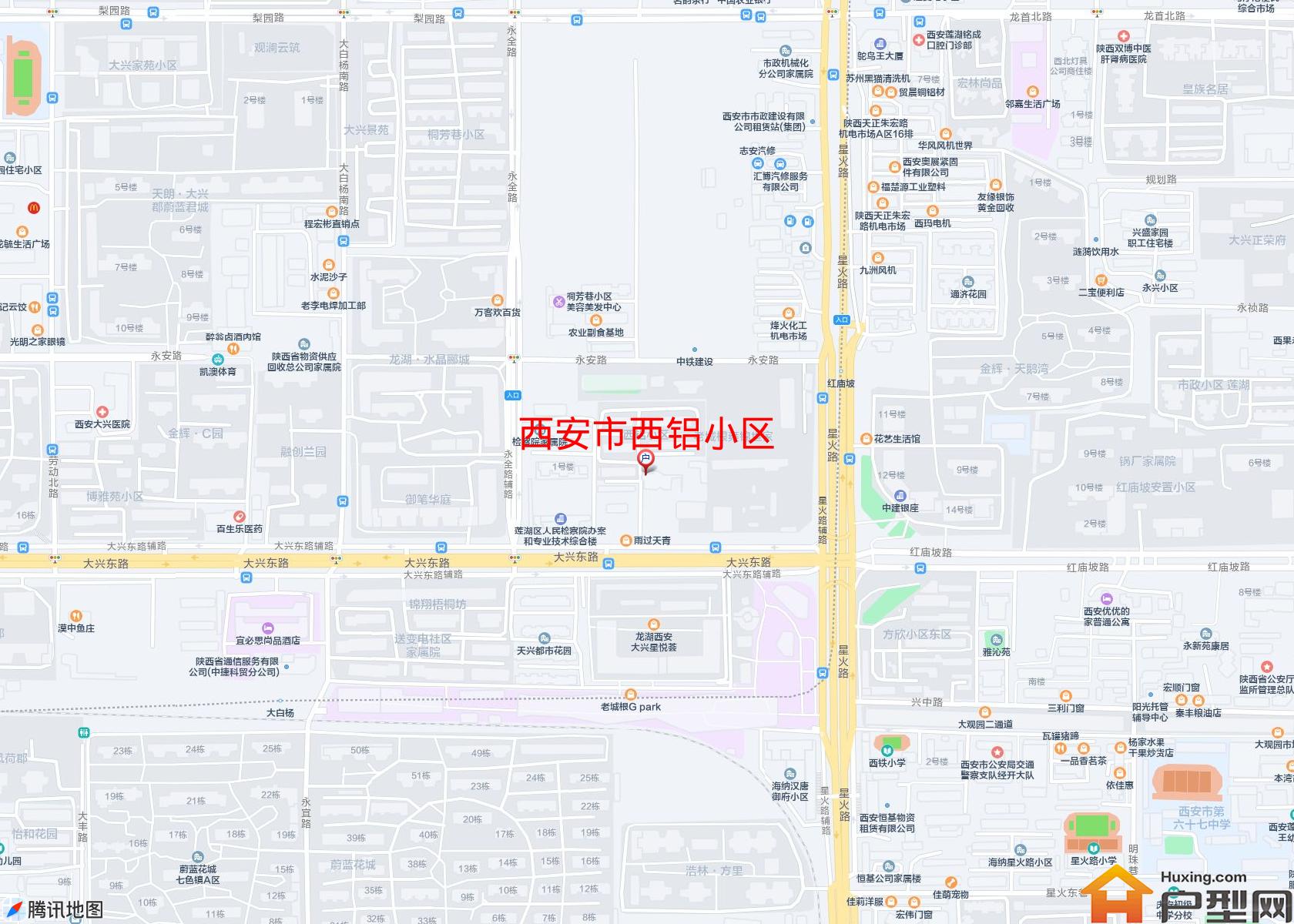西铝小区小区 - 户型网