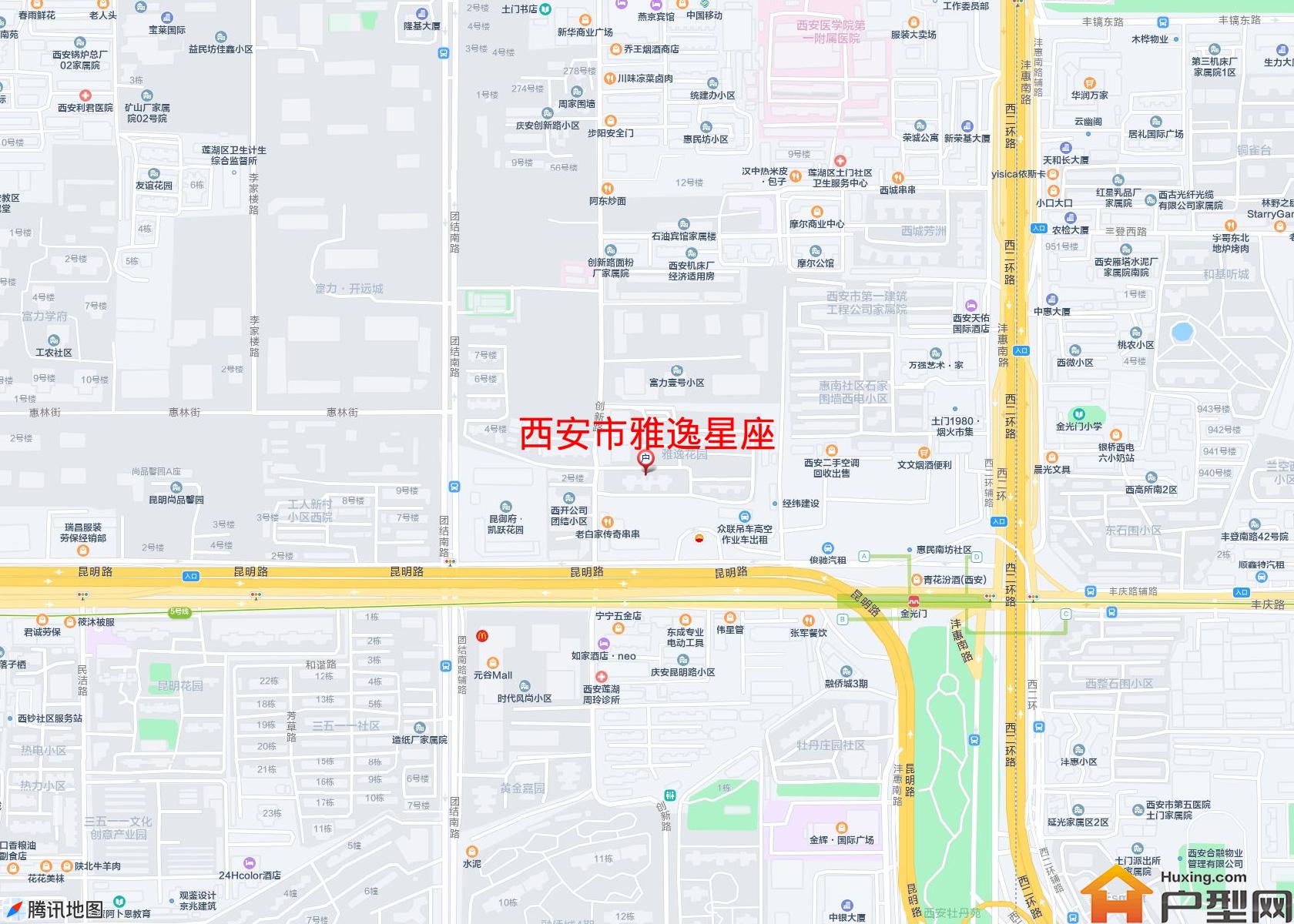 雅逸星座小区 - 户型网
