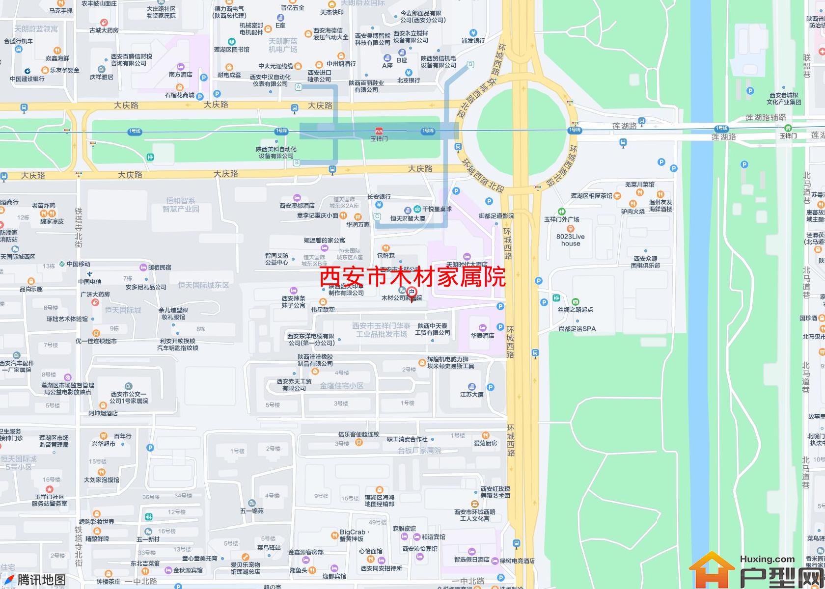 木材家属院小区 - 户型网