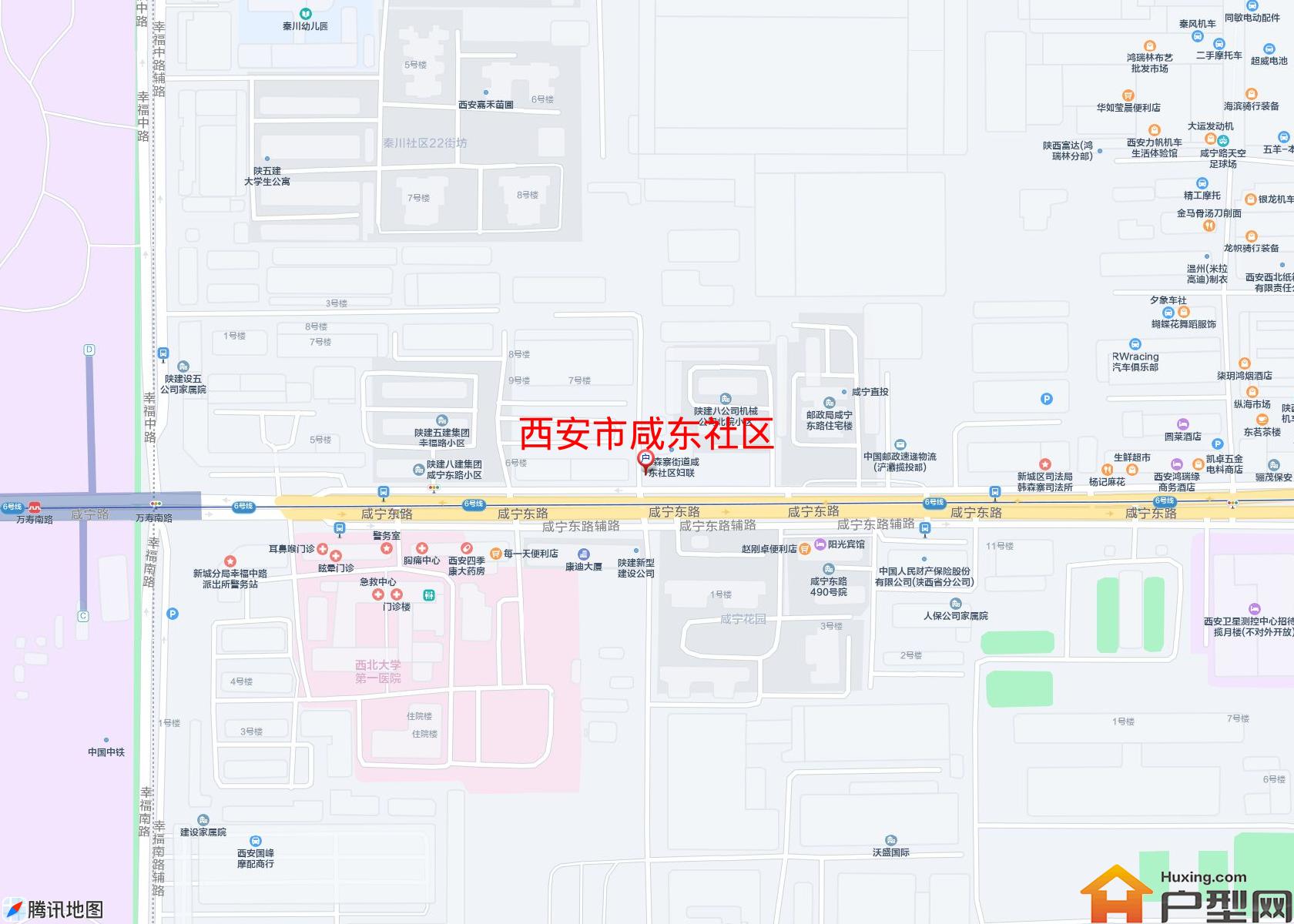 咸东社区小区 - 户型网