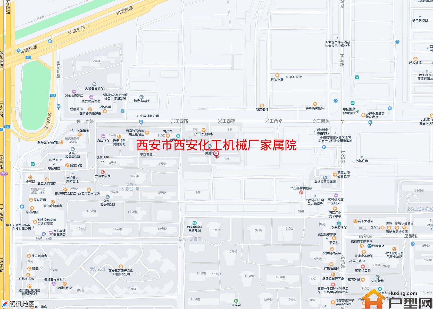 西安化工机械厂家属院小区 - 户型网