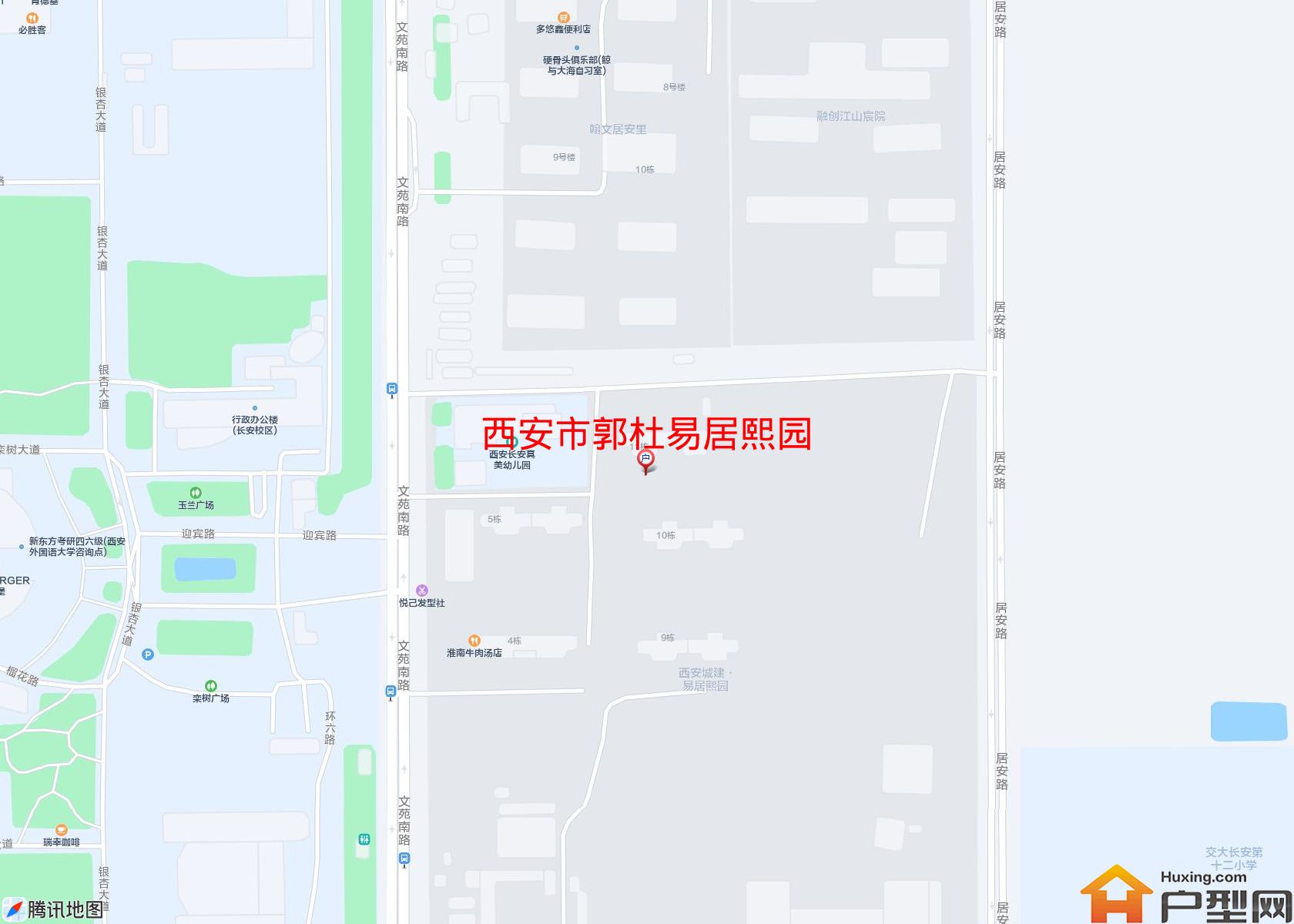 郭杜易居熙园小区 - 户型网
