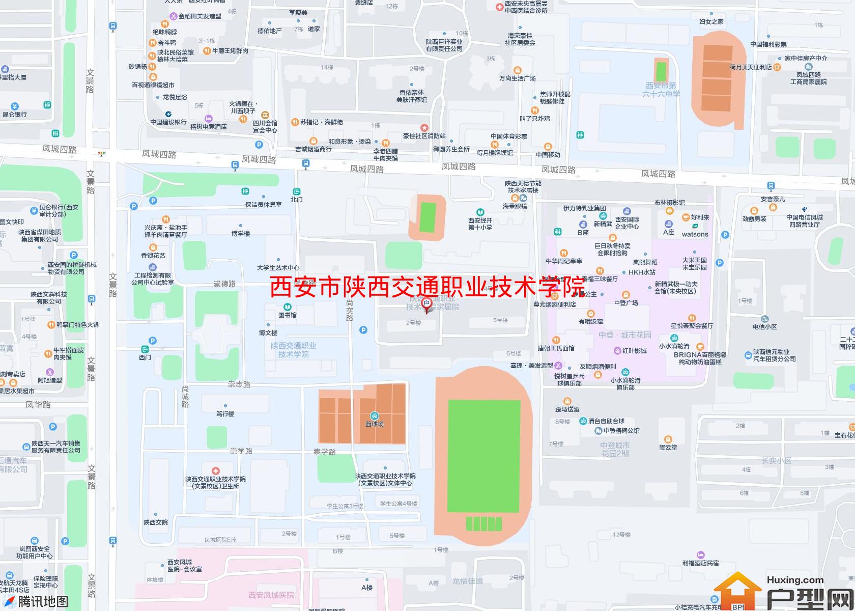 陕西交通职业技术学院家属院小区 - 户型网