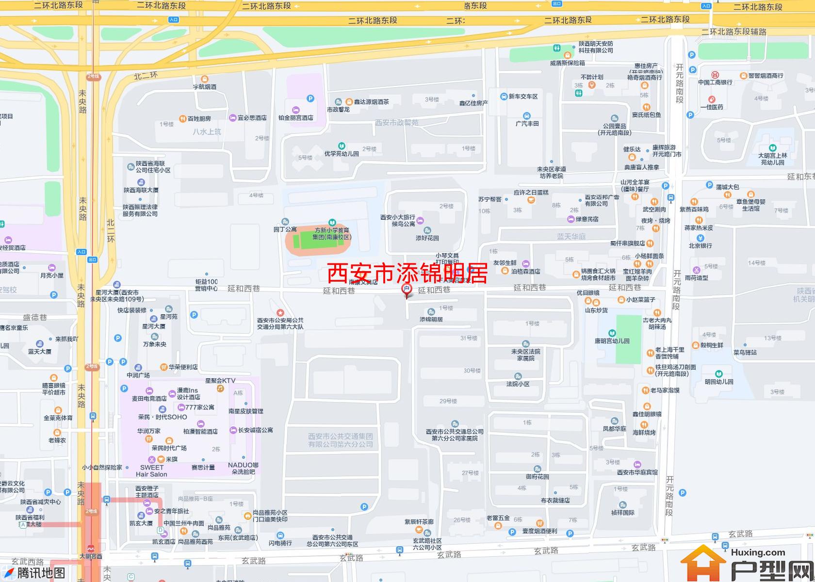 添锦明居小区 - 户型网
