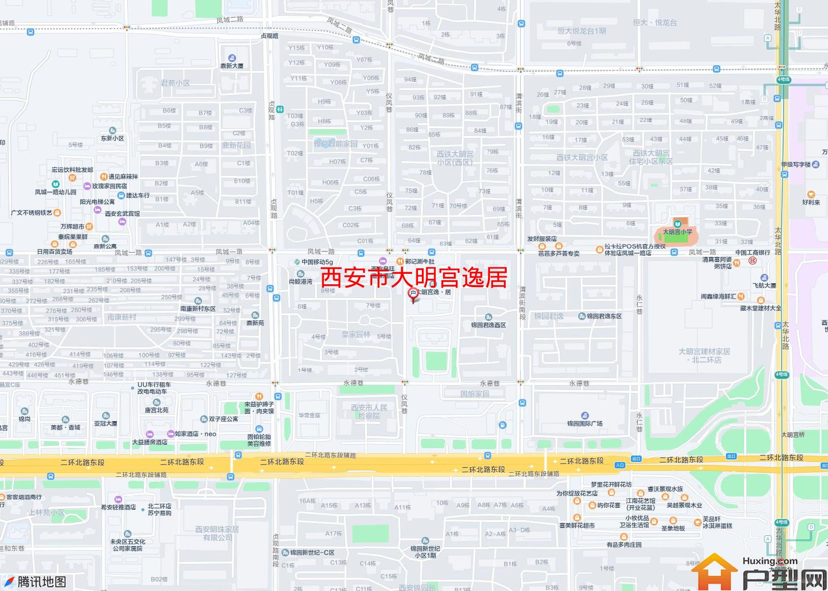 大明宫逸居小区 - 户型网