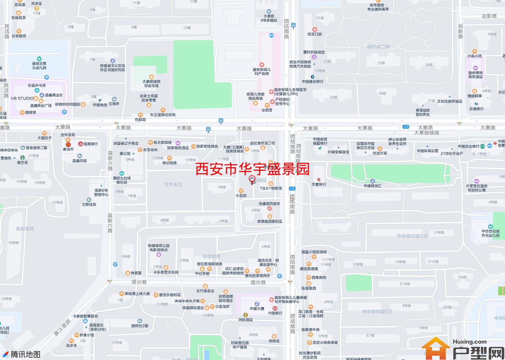 华宇盛景园小区 - 户型网