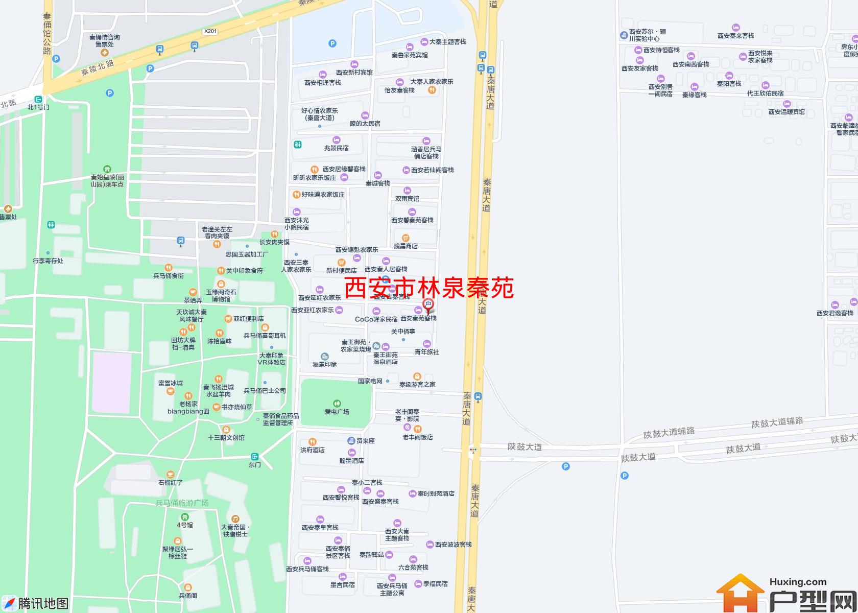 林泉秦苑小区 - 户型网