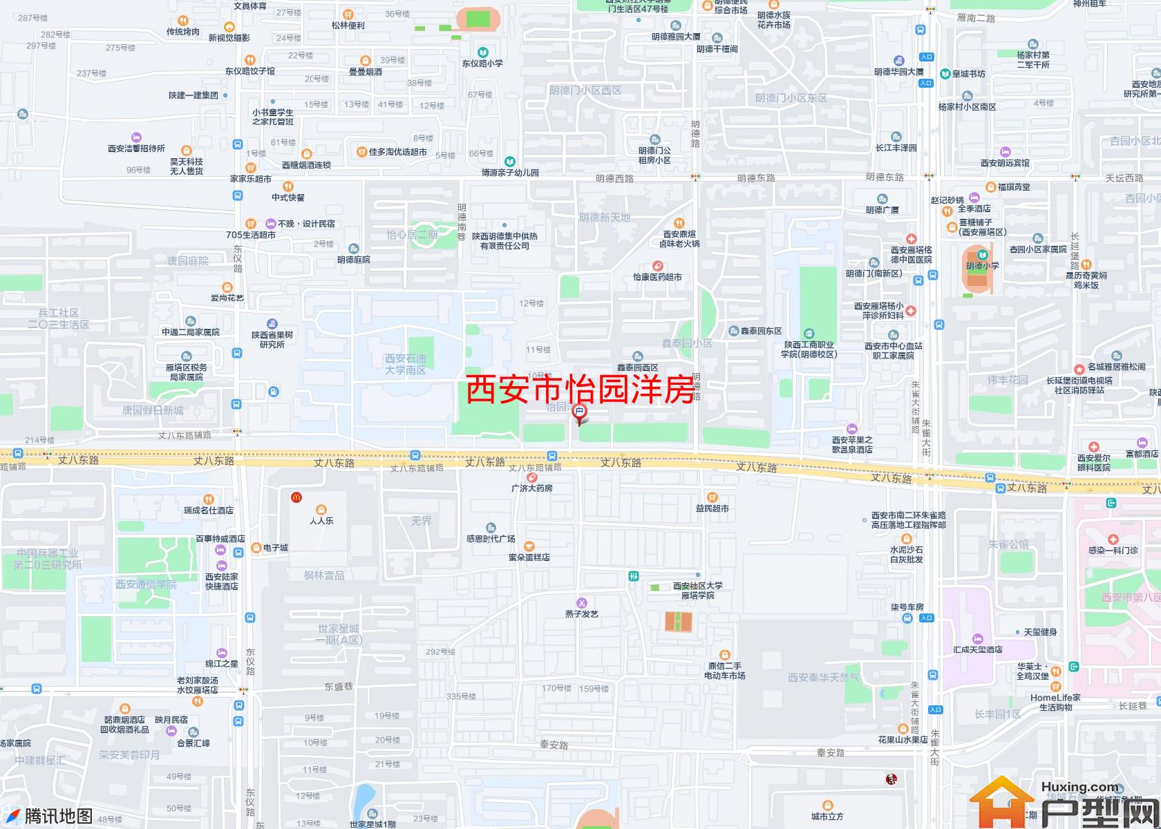 怡园洋房小区 - 户型网