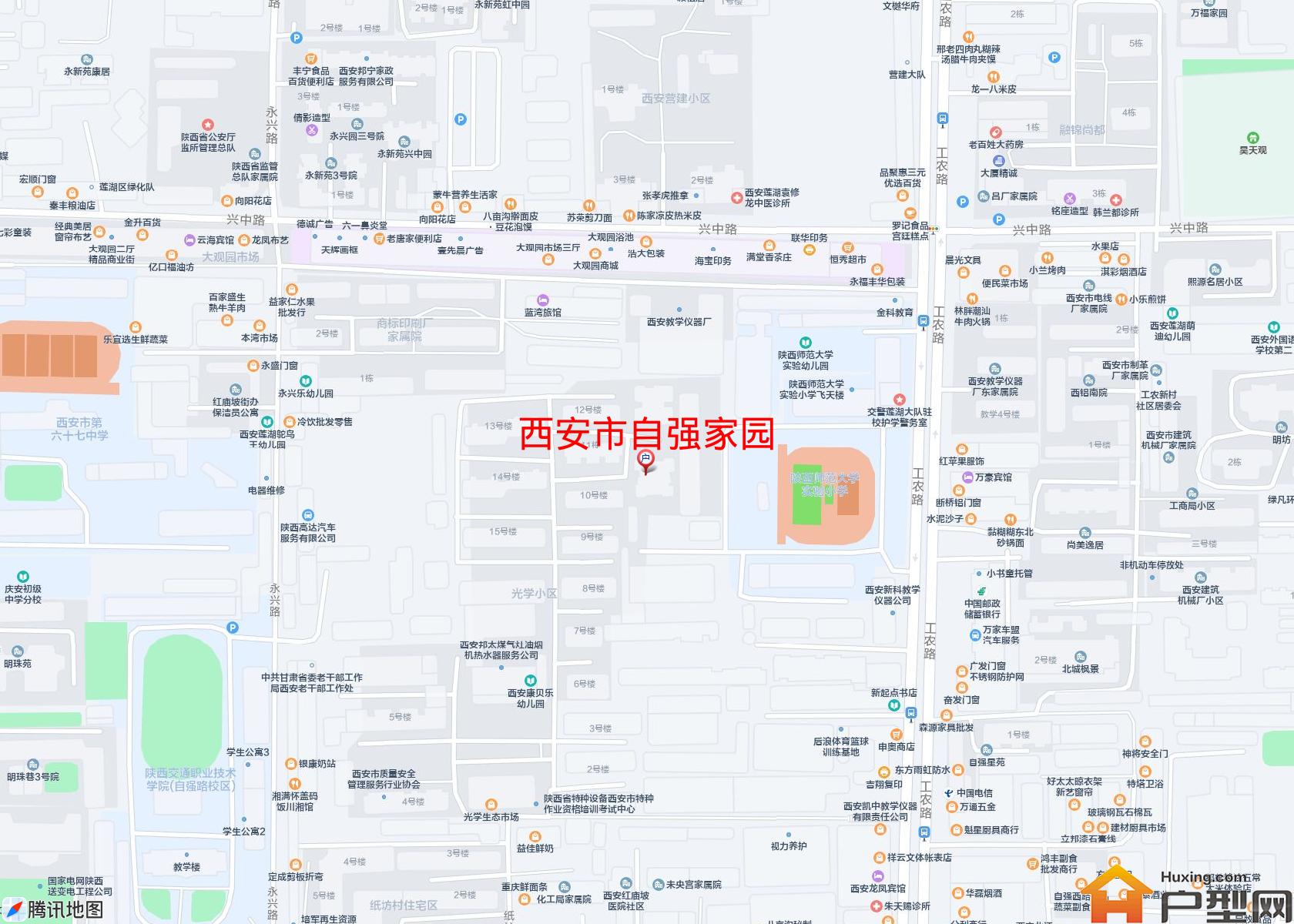 自强家园小区 - 户型网