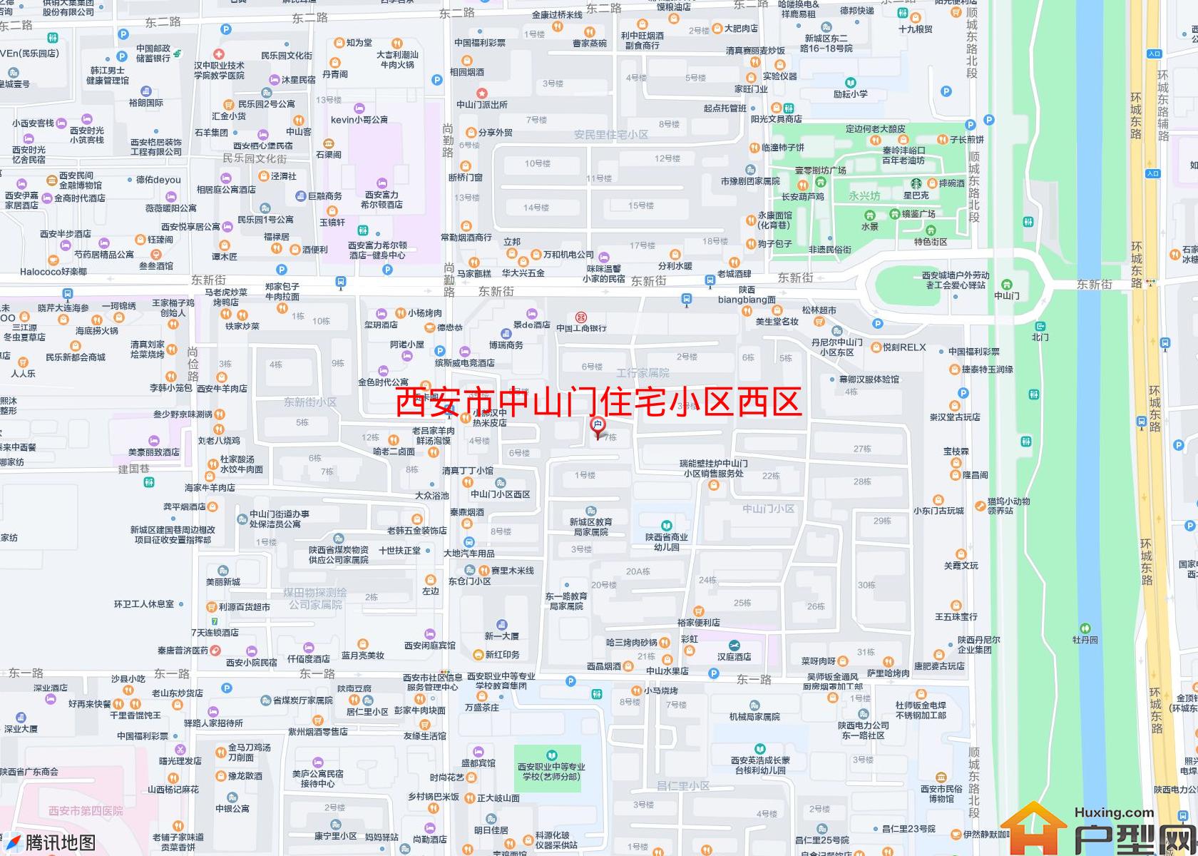 中山门住宅小区西区小区 - 户型网