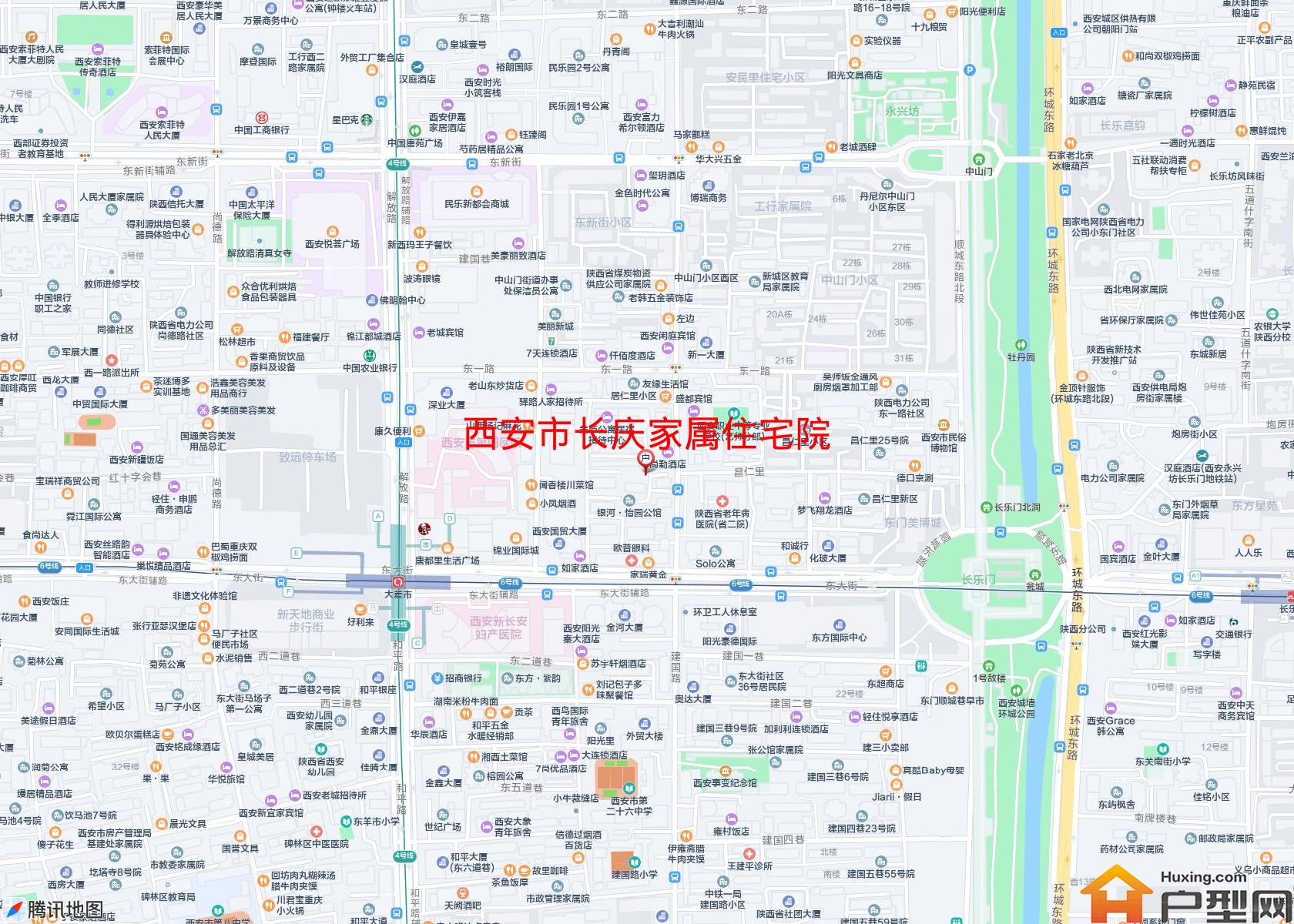 长庆家属住宅院小区 - 户型网