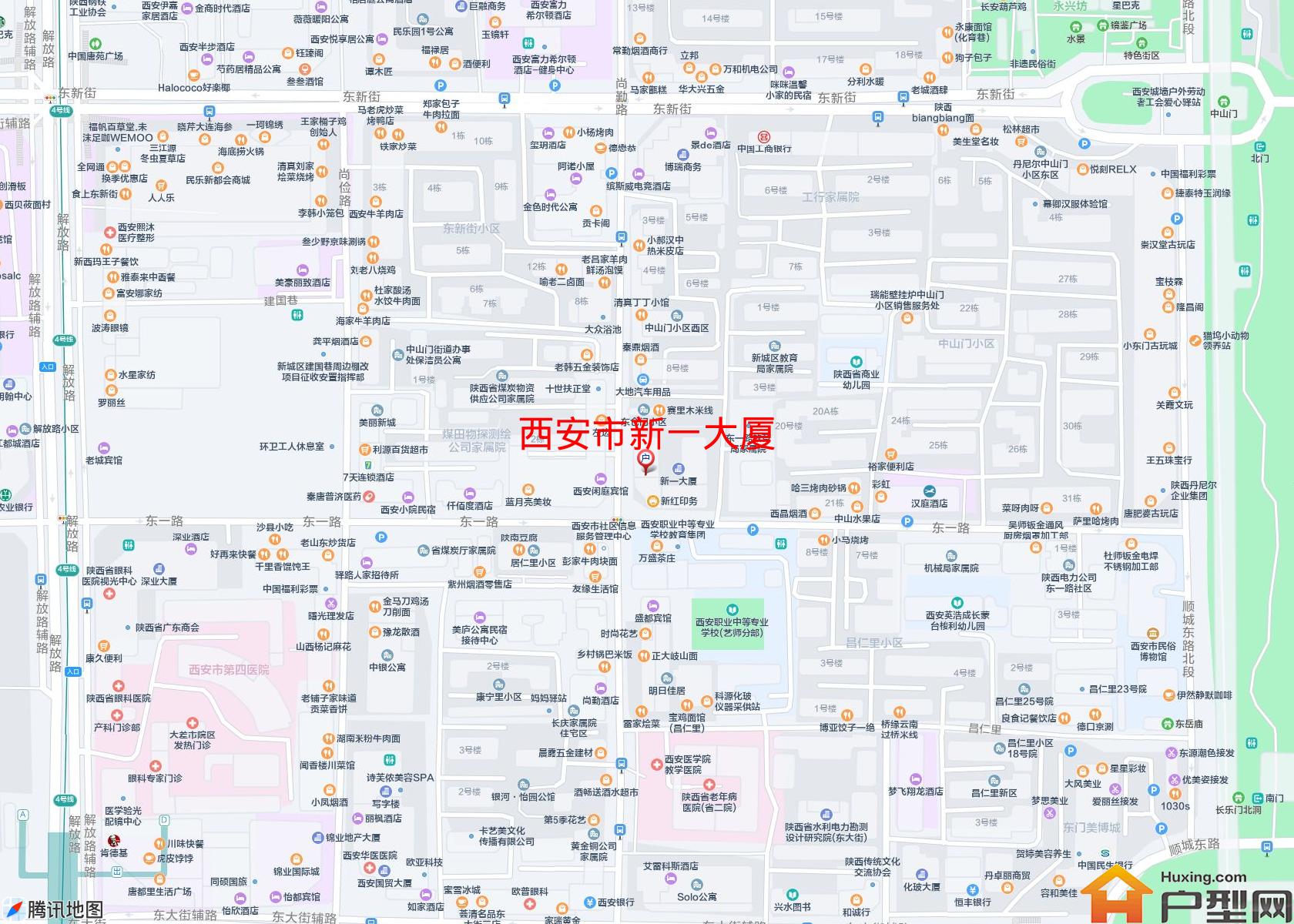 新一大厦小区 - 户型网