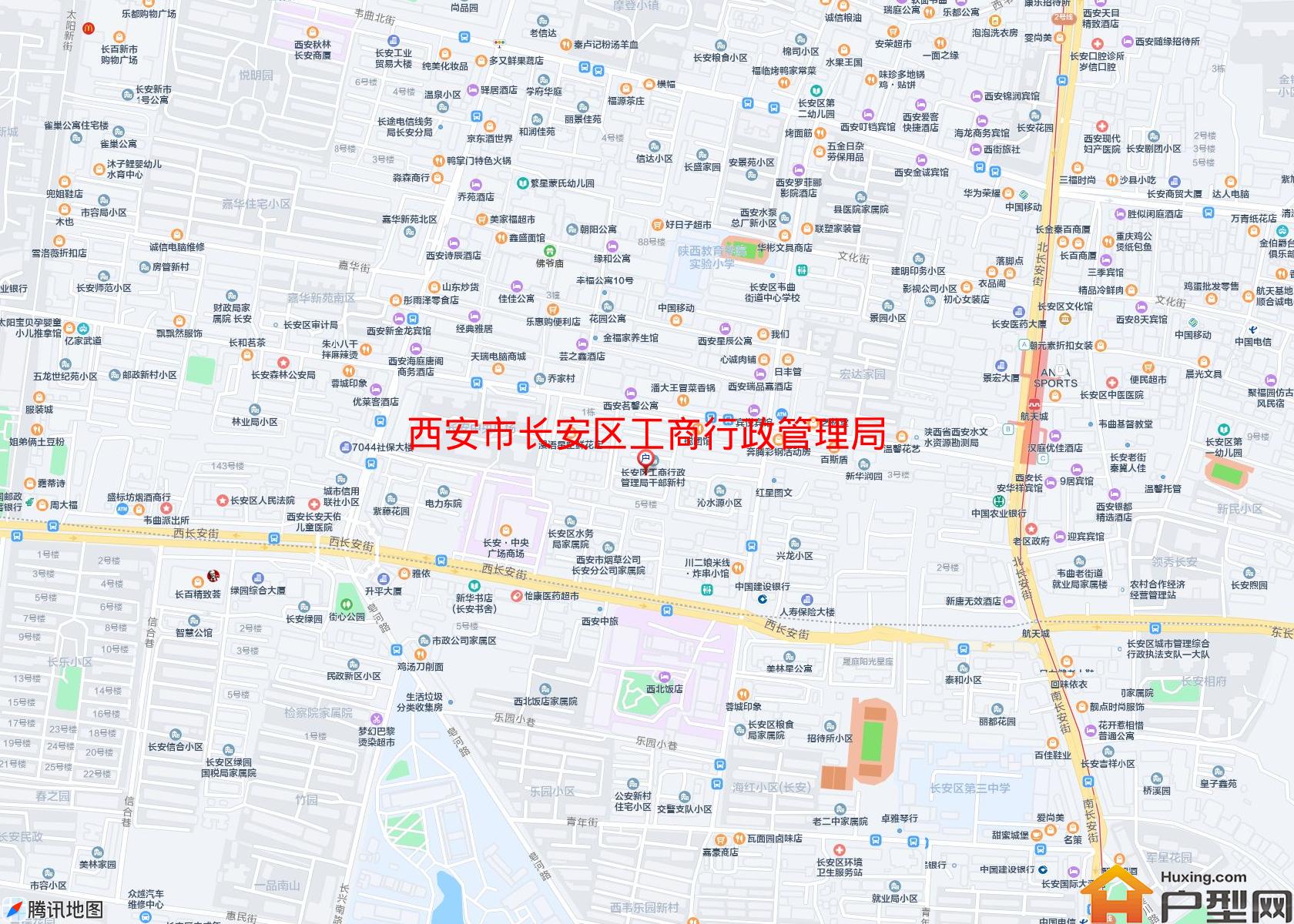 长安区工商行政管理局干部新村小区 - 户型网