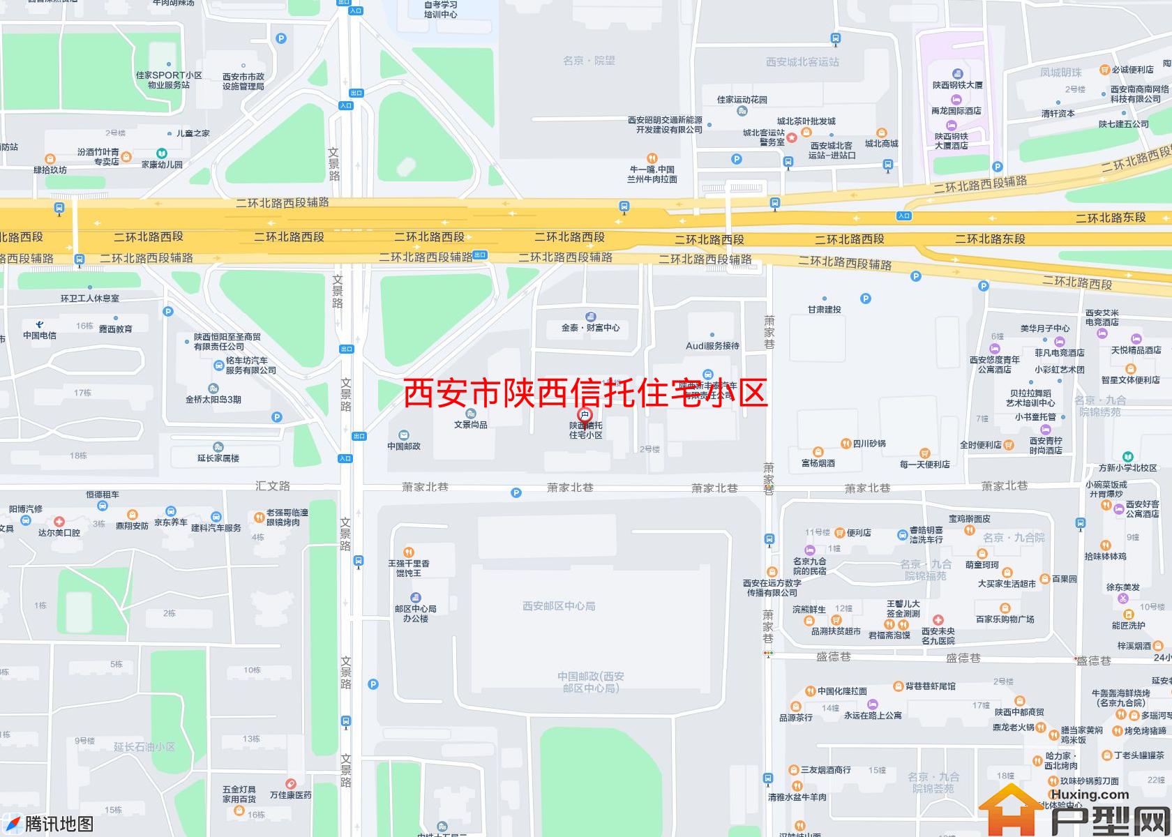 陕西信托住宅小区小区 - 户型网