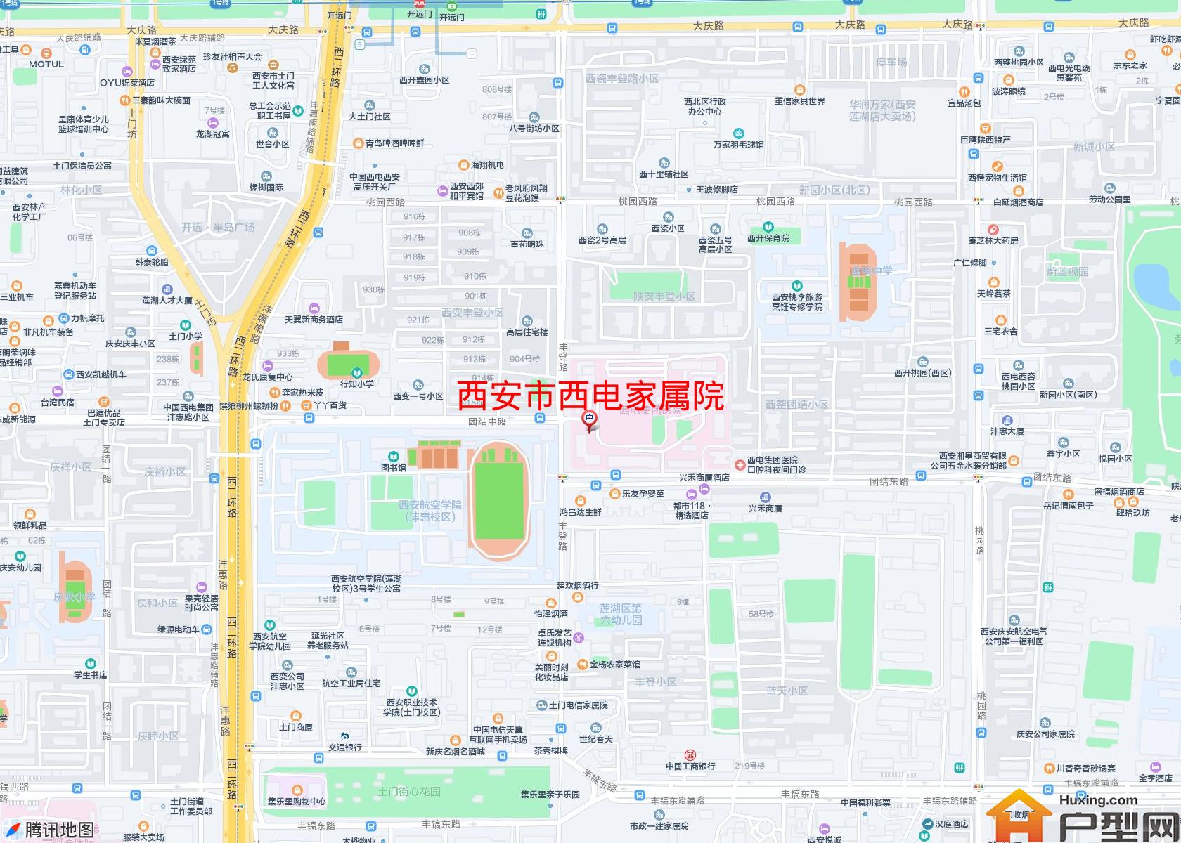 西电家属院小区 - 户型网