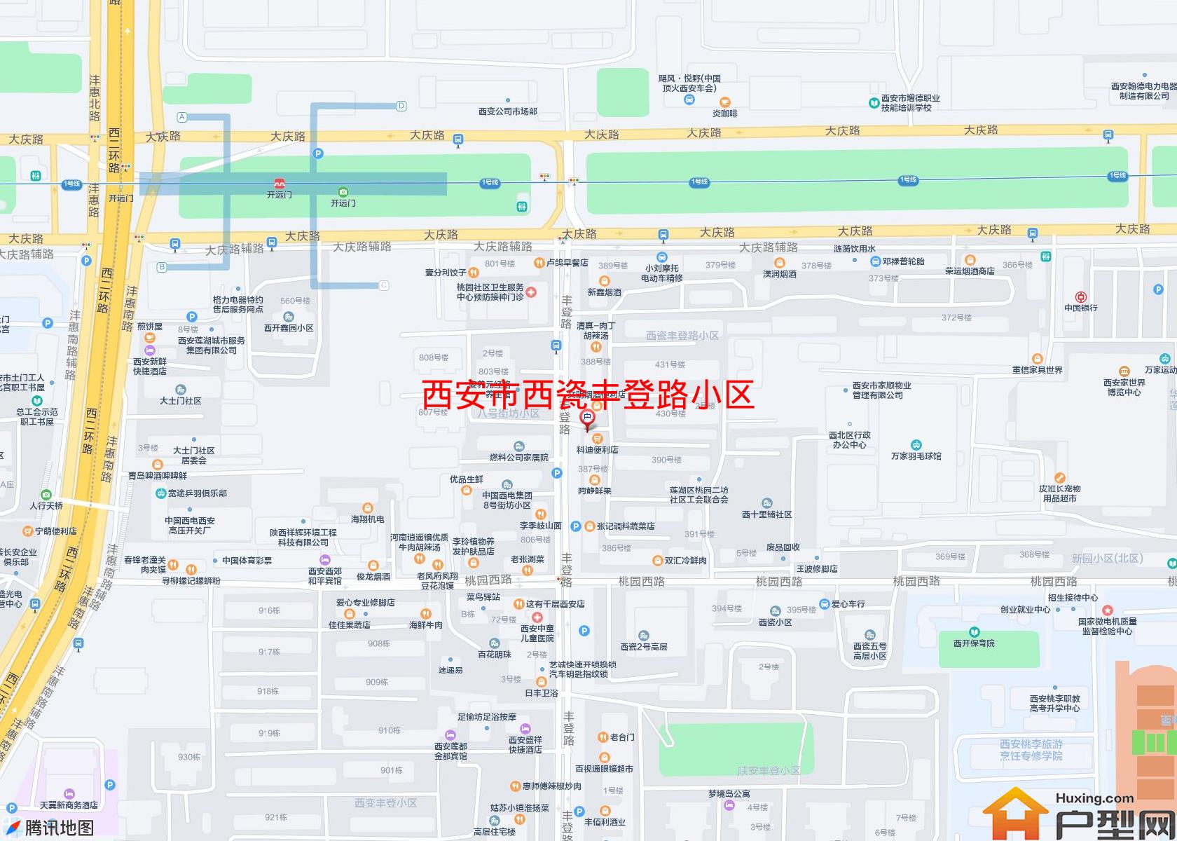 西瓷丰登路小区小区 - 户型网