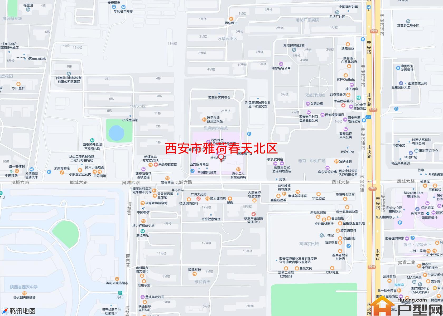 雅荷春天北区小区 - 户型网