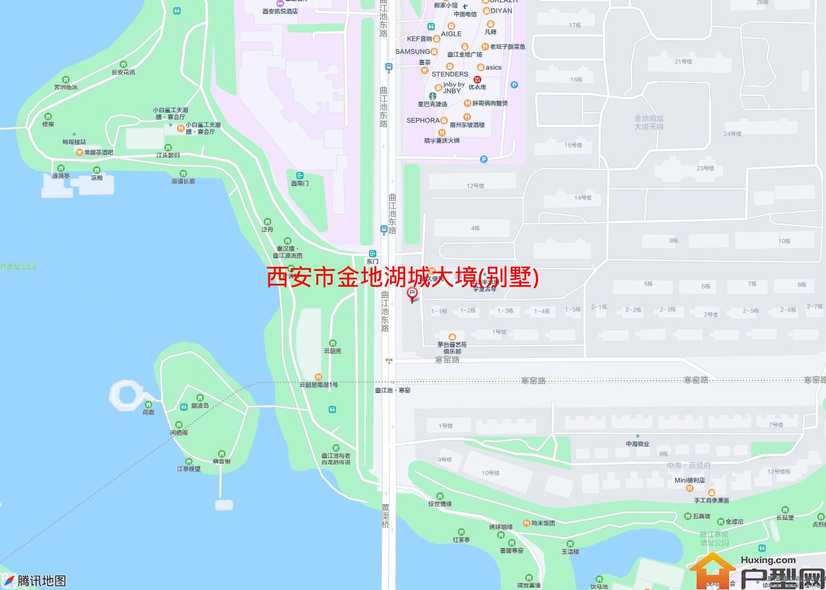 金地湖城大境(别墅)小区 - 户型网