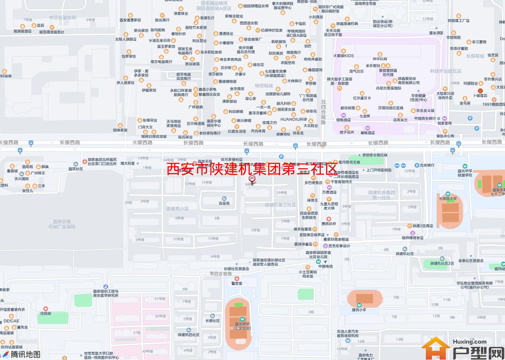 陕建机集团第三社区小区 - 户型网