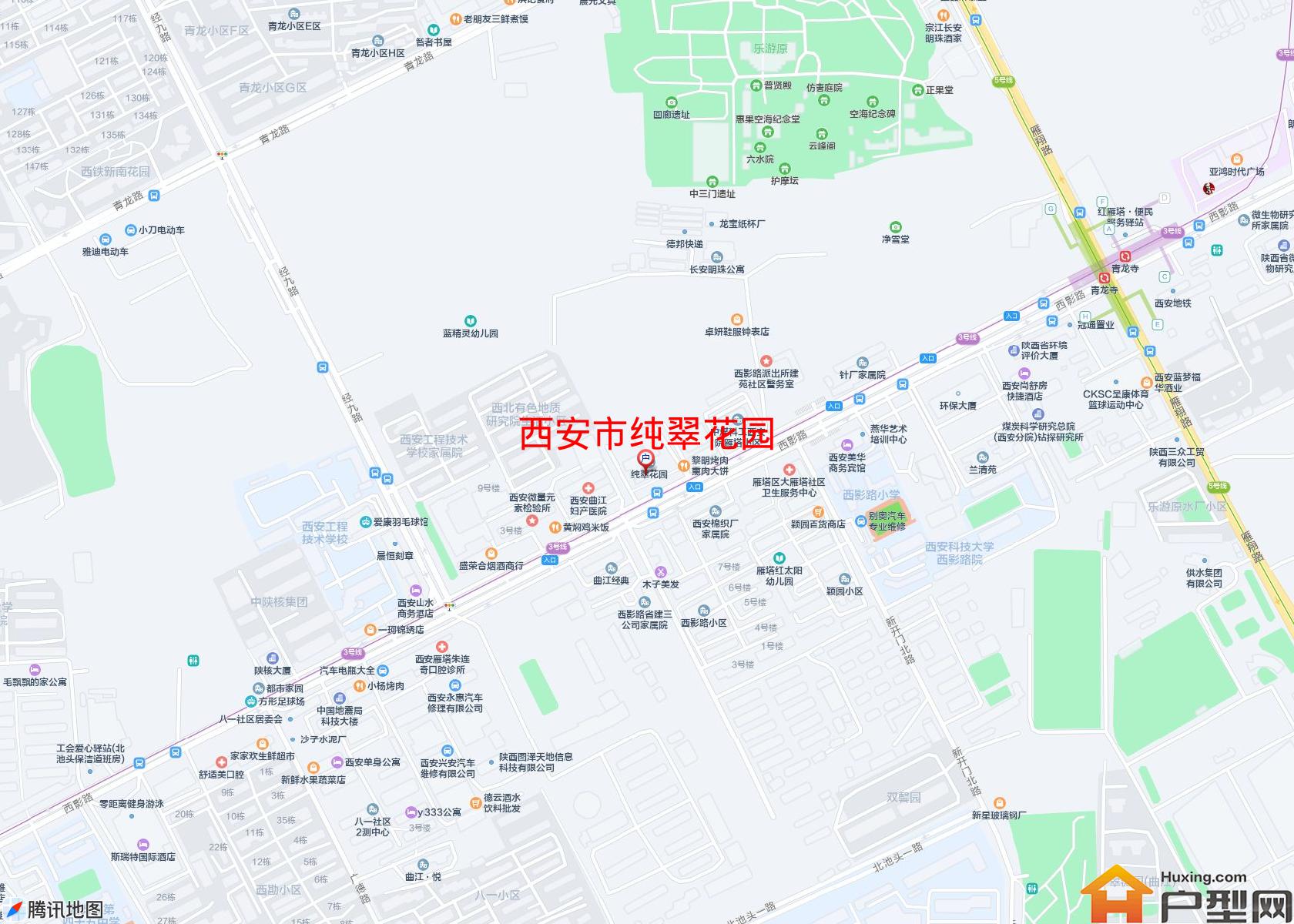 纯翠花园小区 - 户型网