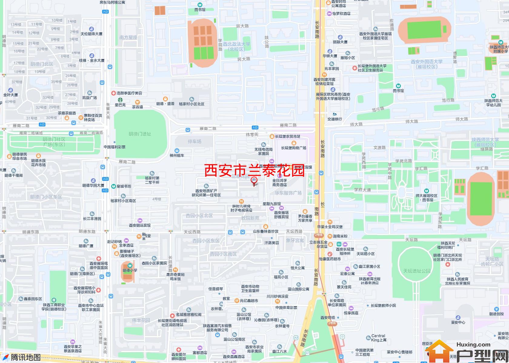 兰泰花园小区 - 户型网
