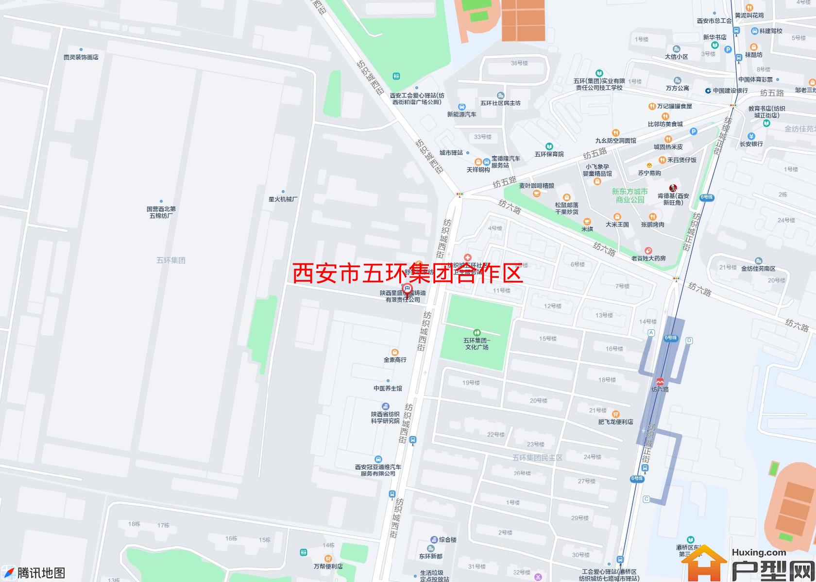 五环集团合作区小区 - 户型网