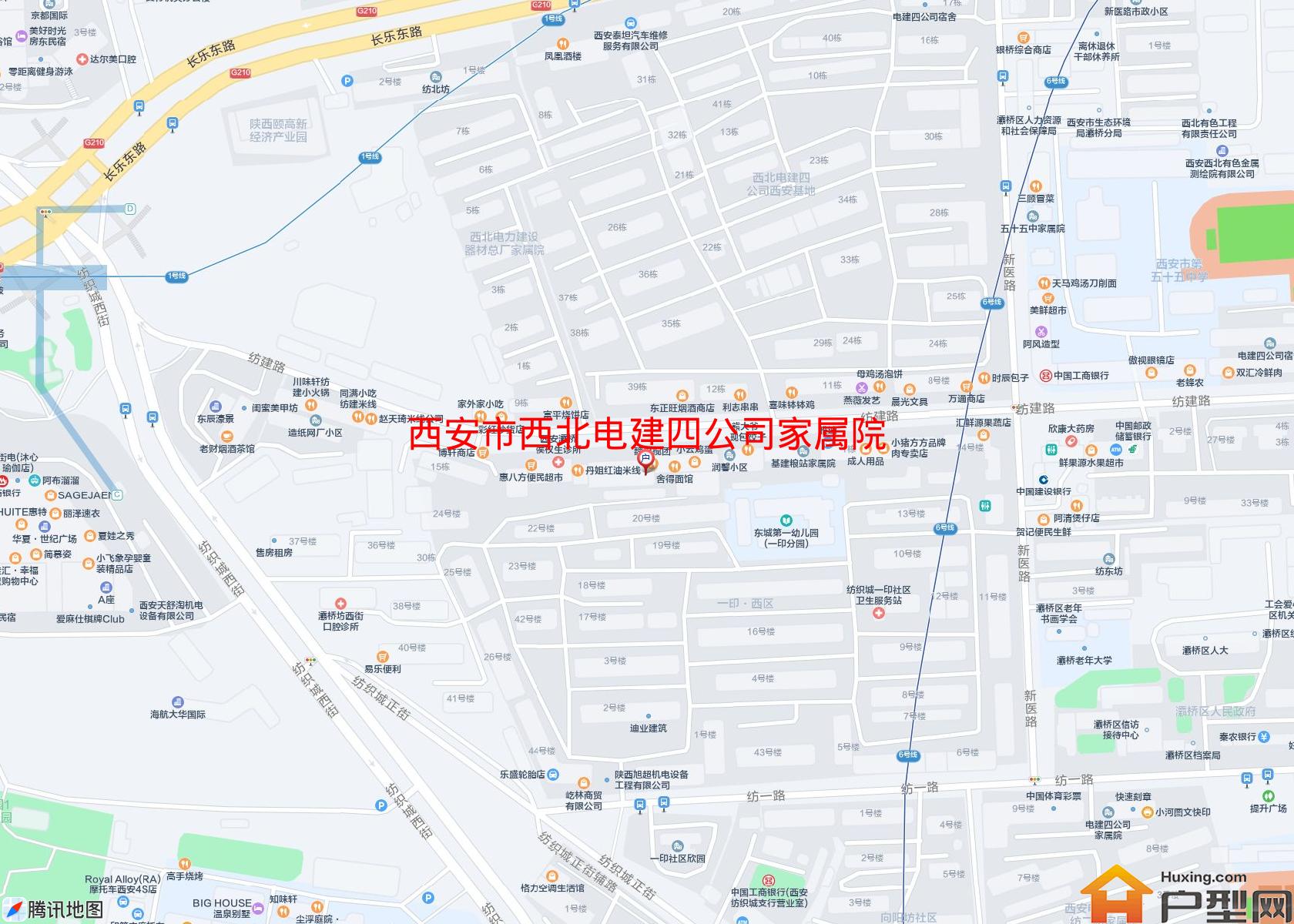 西北电建四公司家属院小区 - 户型网