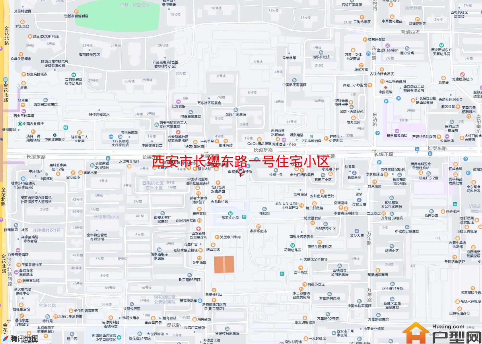 长缨东路一号住宅小区小区 - 户型网