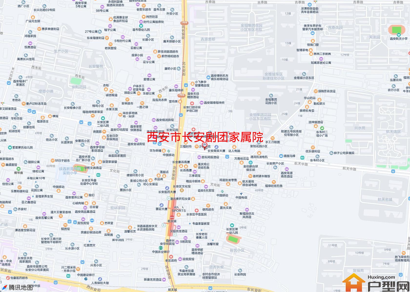 长安剧团家属院小区 - 户型网