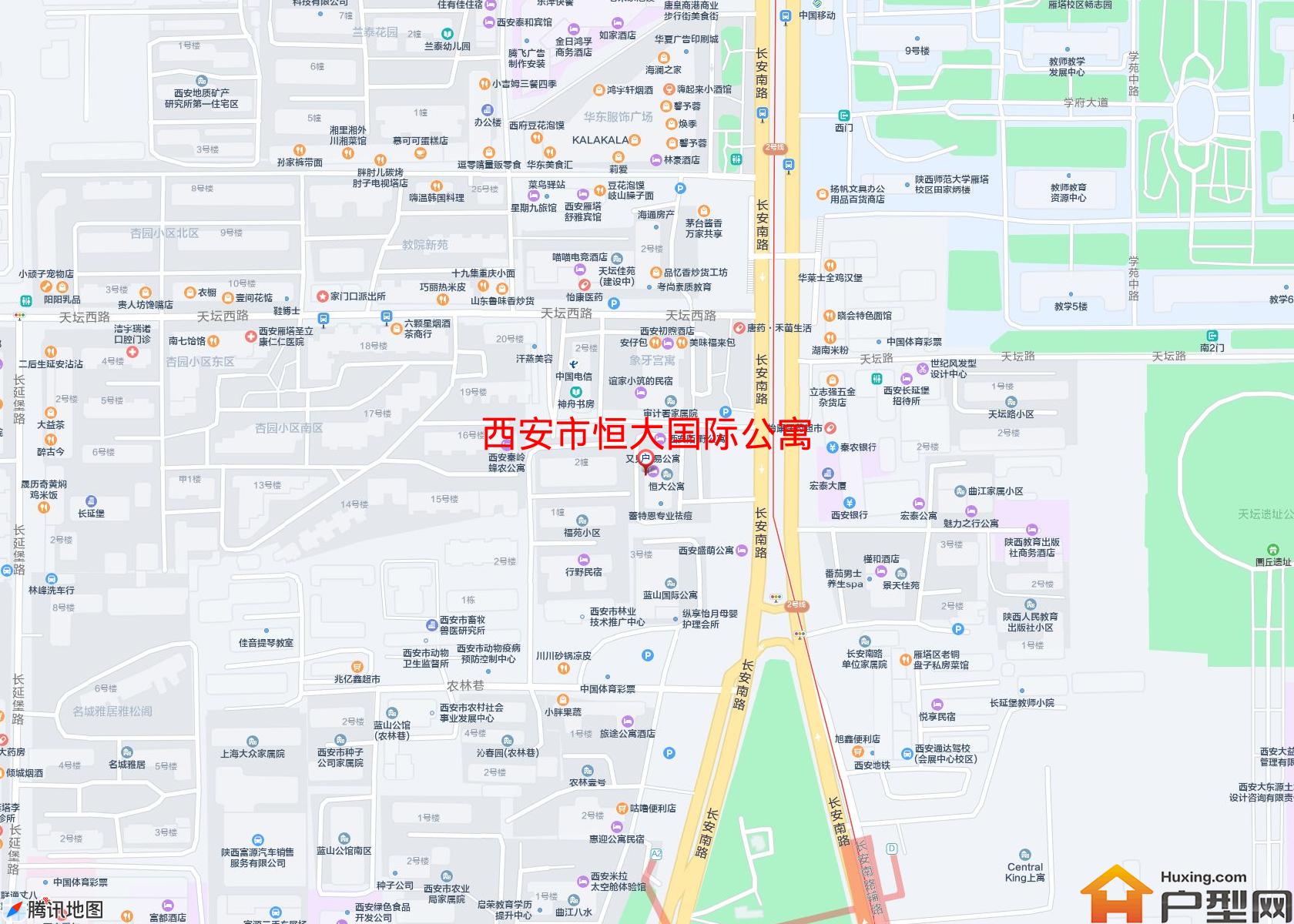 恒大国际公寓小区 - 户型网