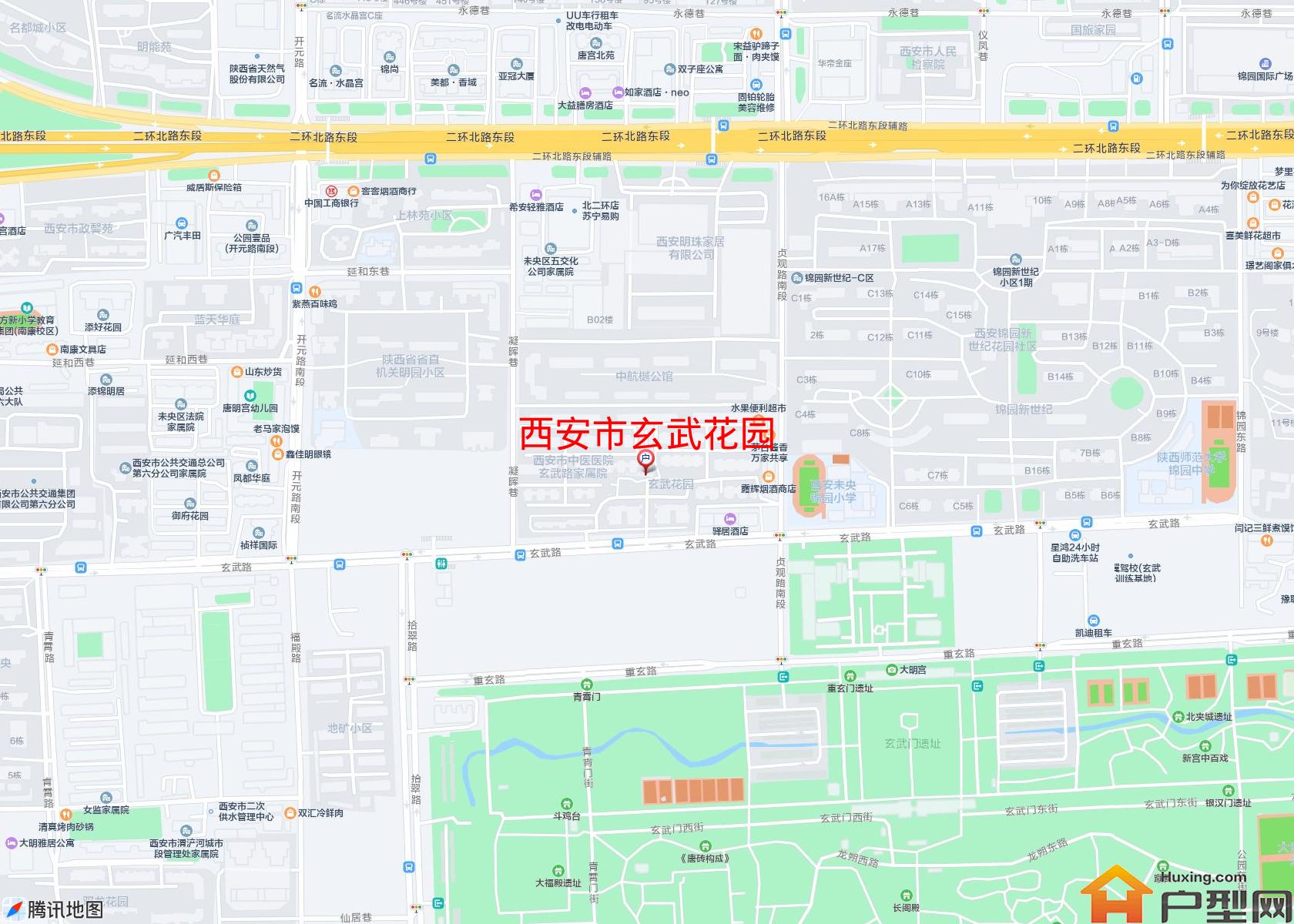玄武花园小区 - 户型网 玄武花园小区 - 户型网