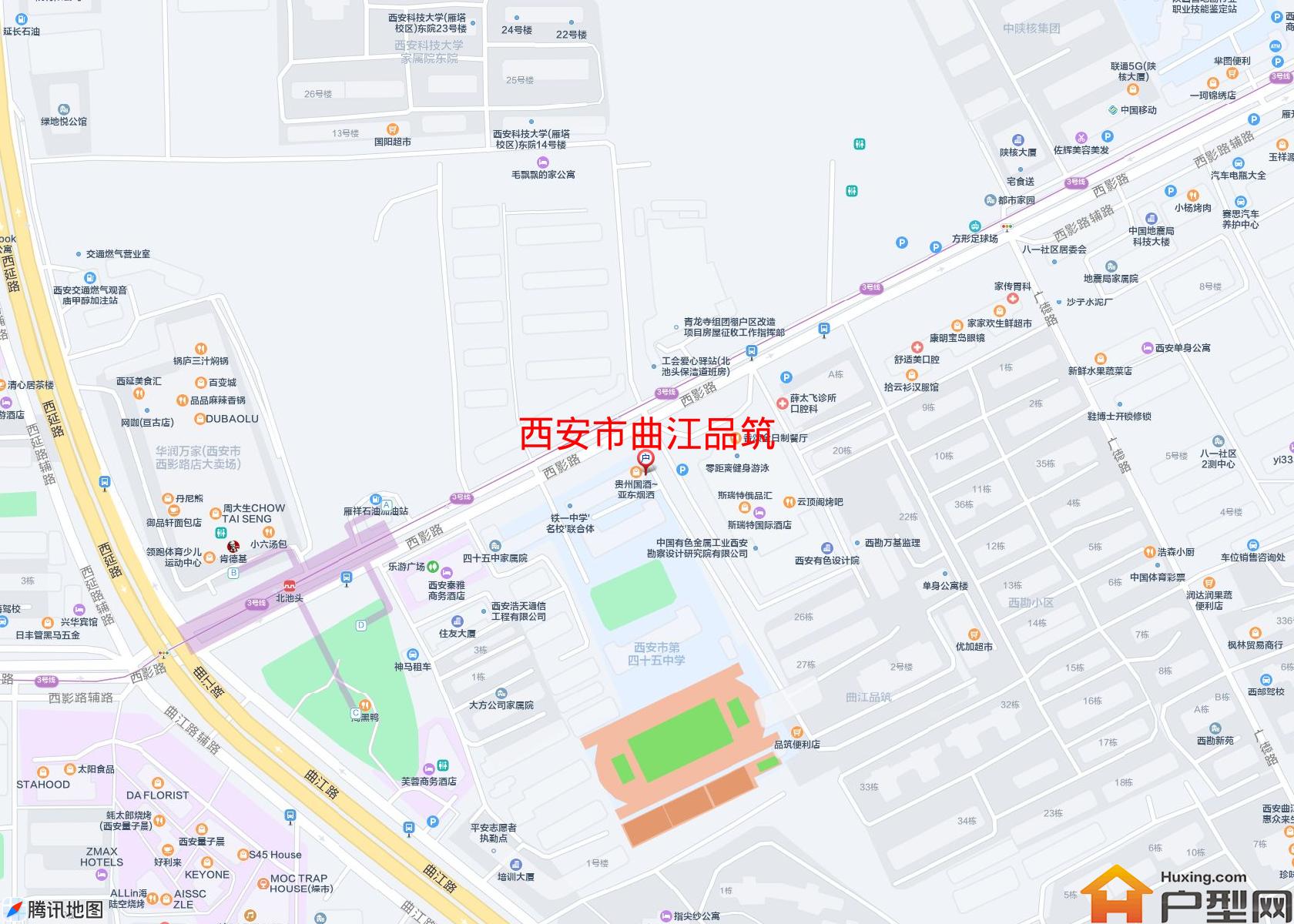 曲江品筑小区 - 户型网