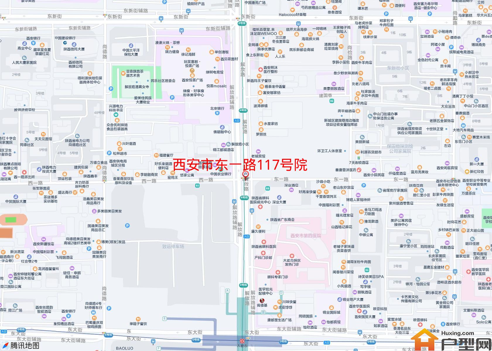 东一路117号院小区 - 户型网