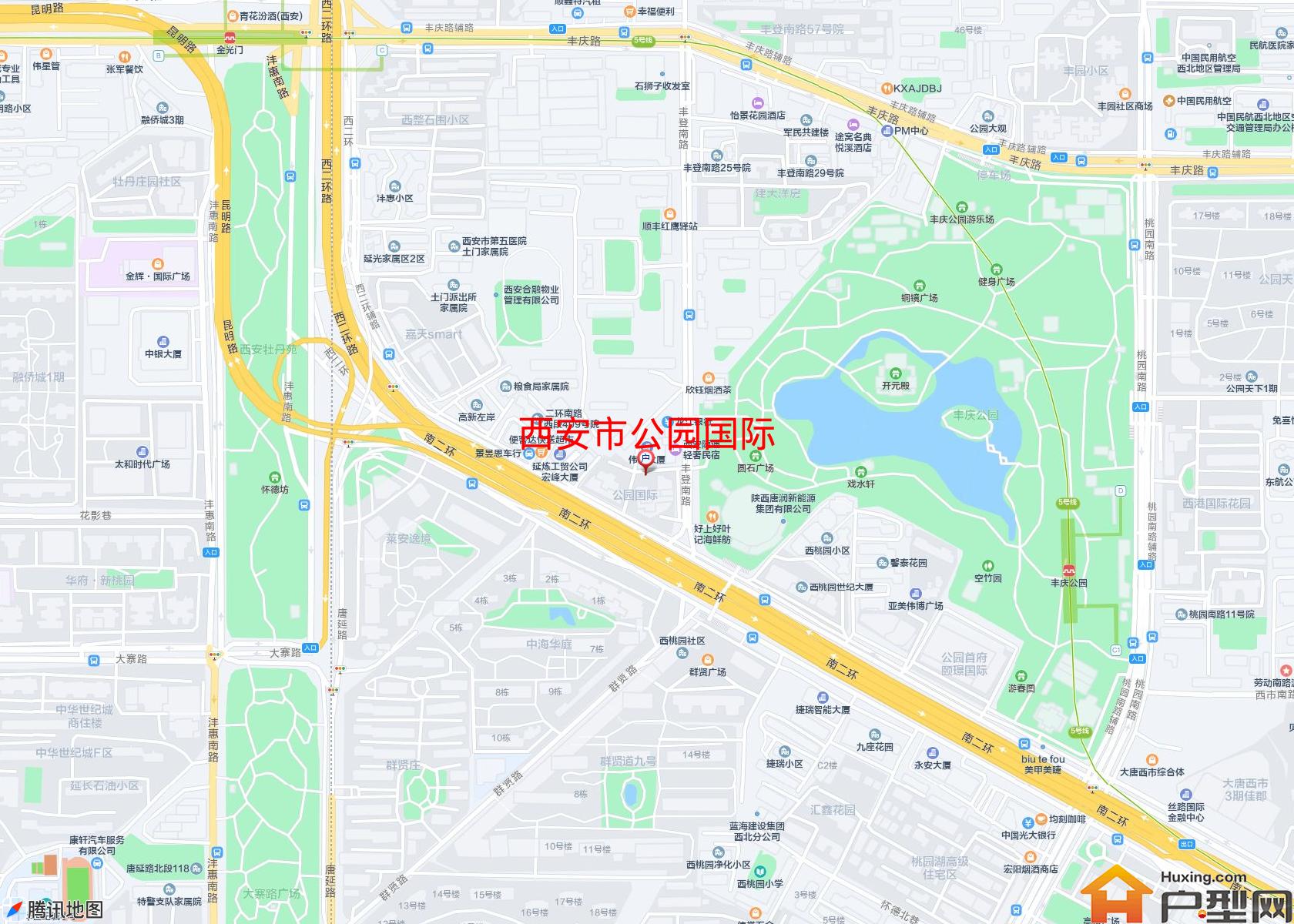公园国际小区 - 户型网