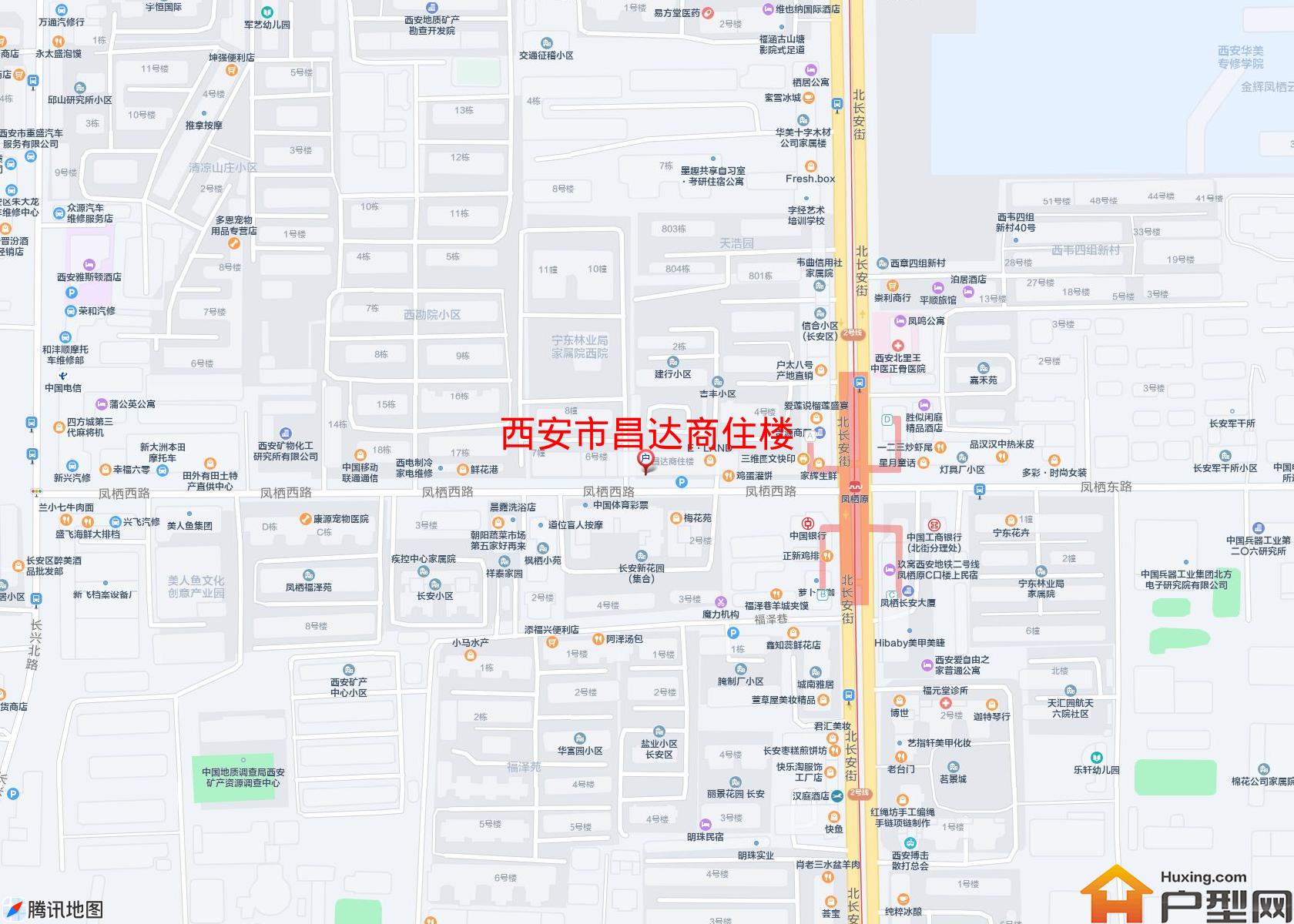 昌达商住楼小区 - 户型网