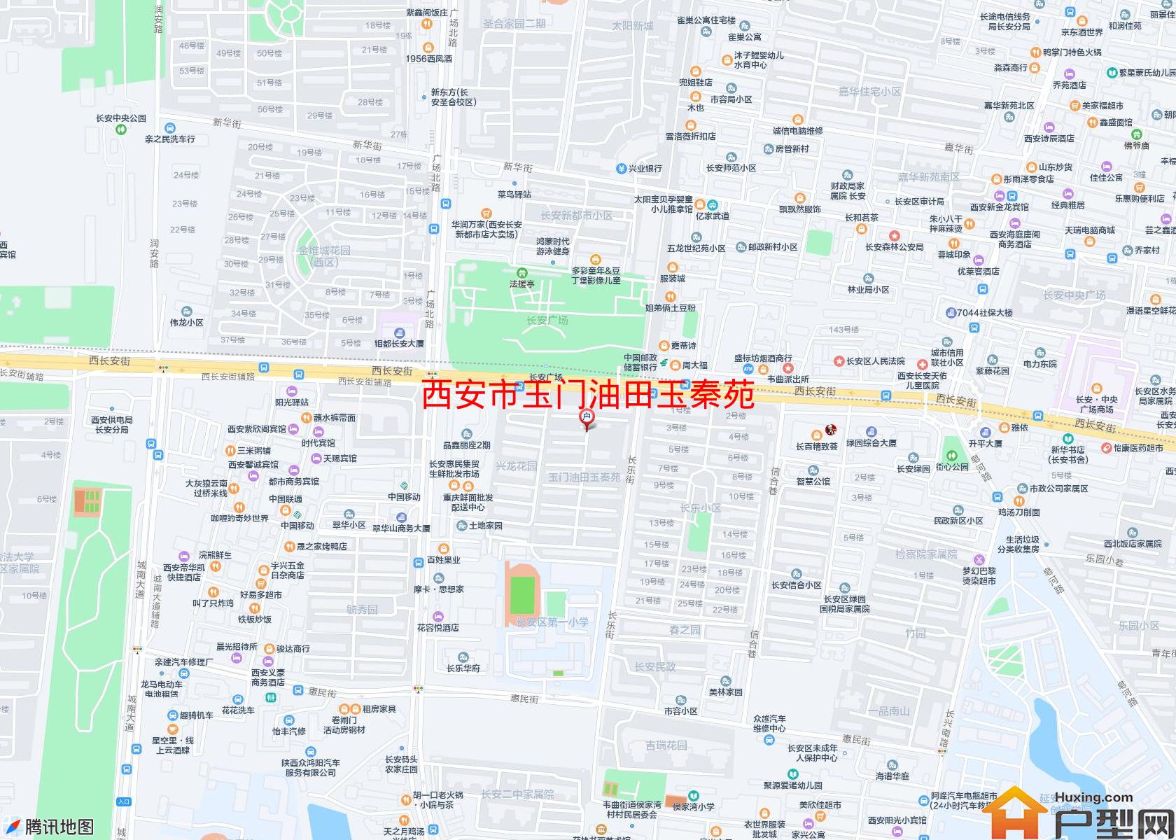 玉门油田玉秦苑小区 - 户型网