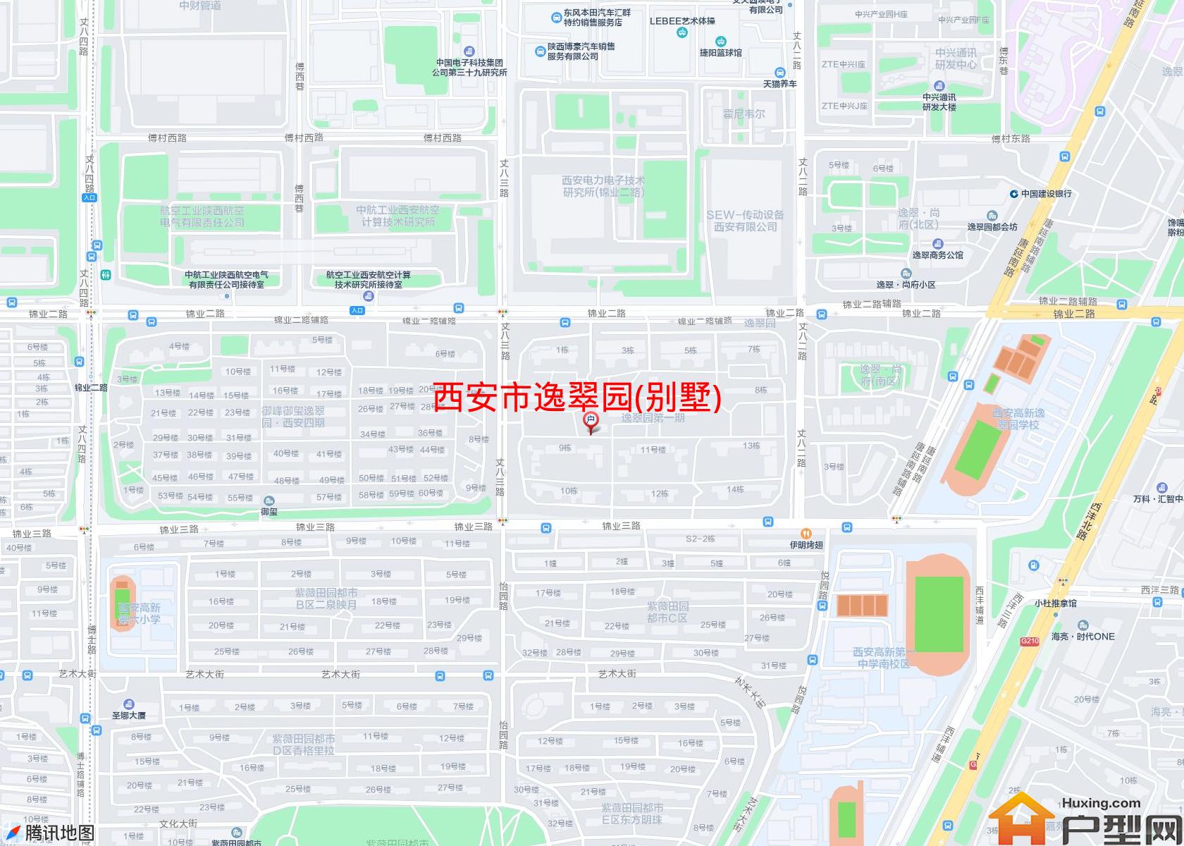 逸翠园(别墅)小区 - 户型网 逸翠园(别墅)小区 - 户型网