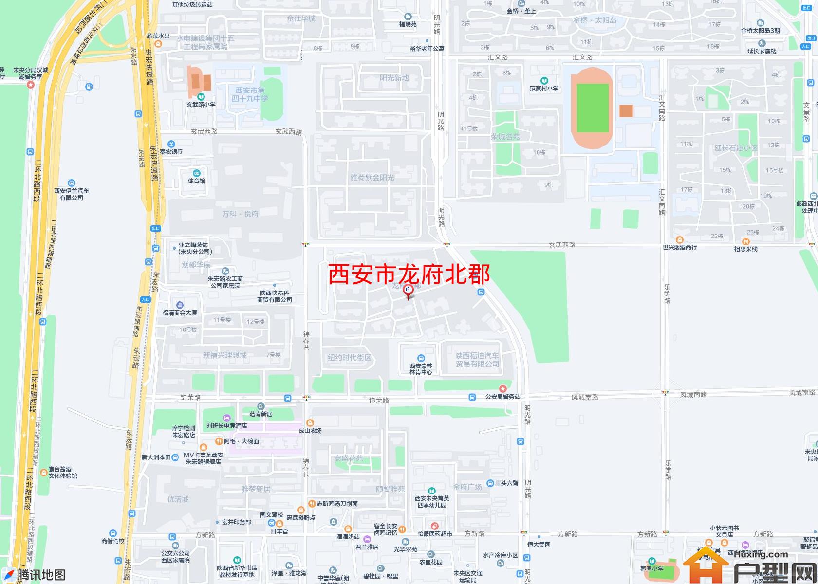 龙府北郡小区 - 户型网