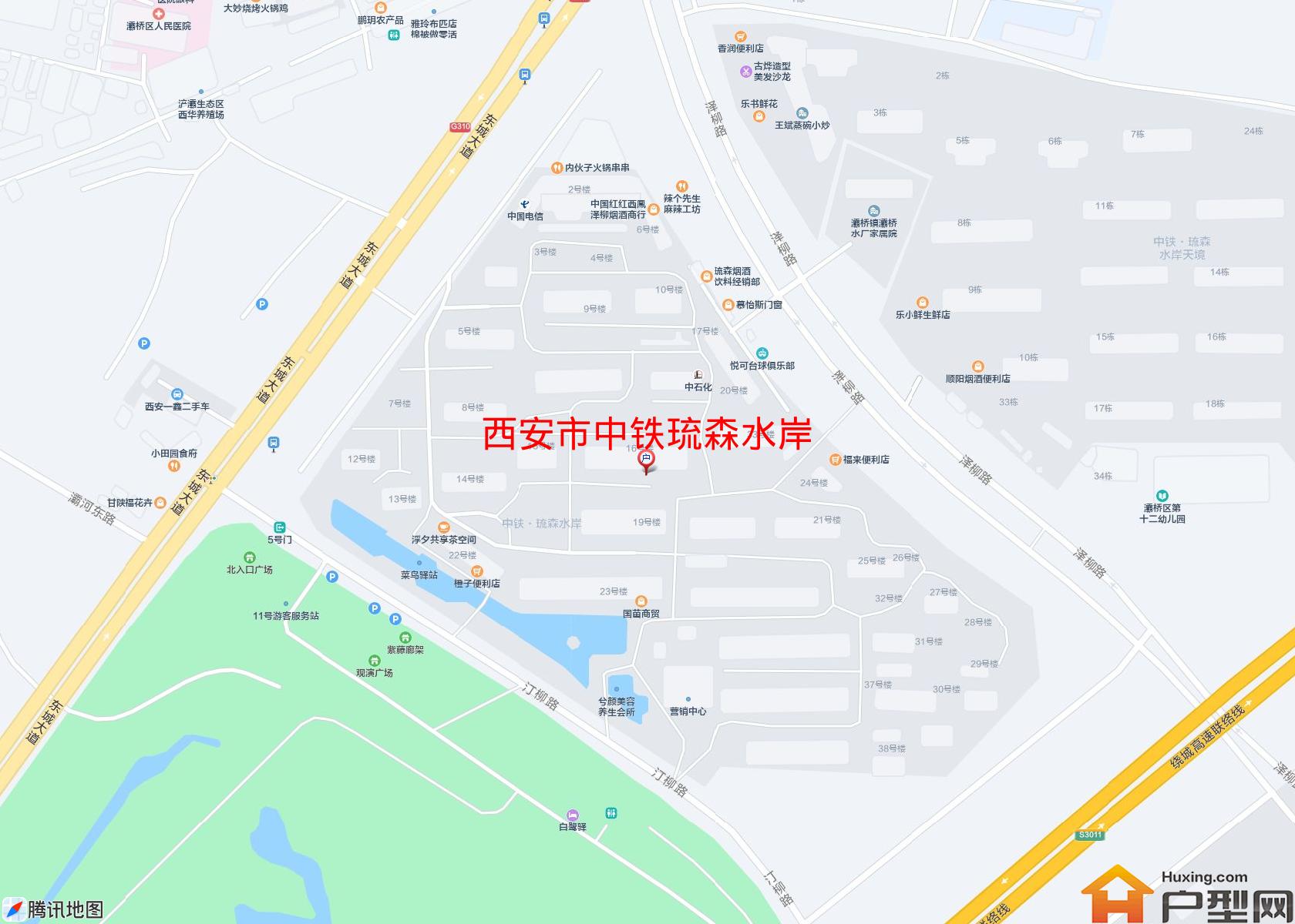 中铁琉森水岸小区 - 户型网