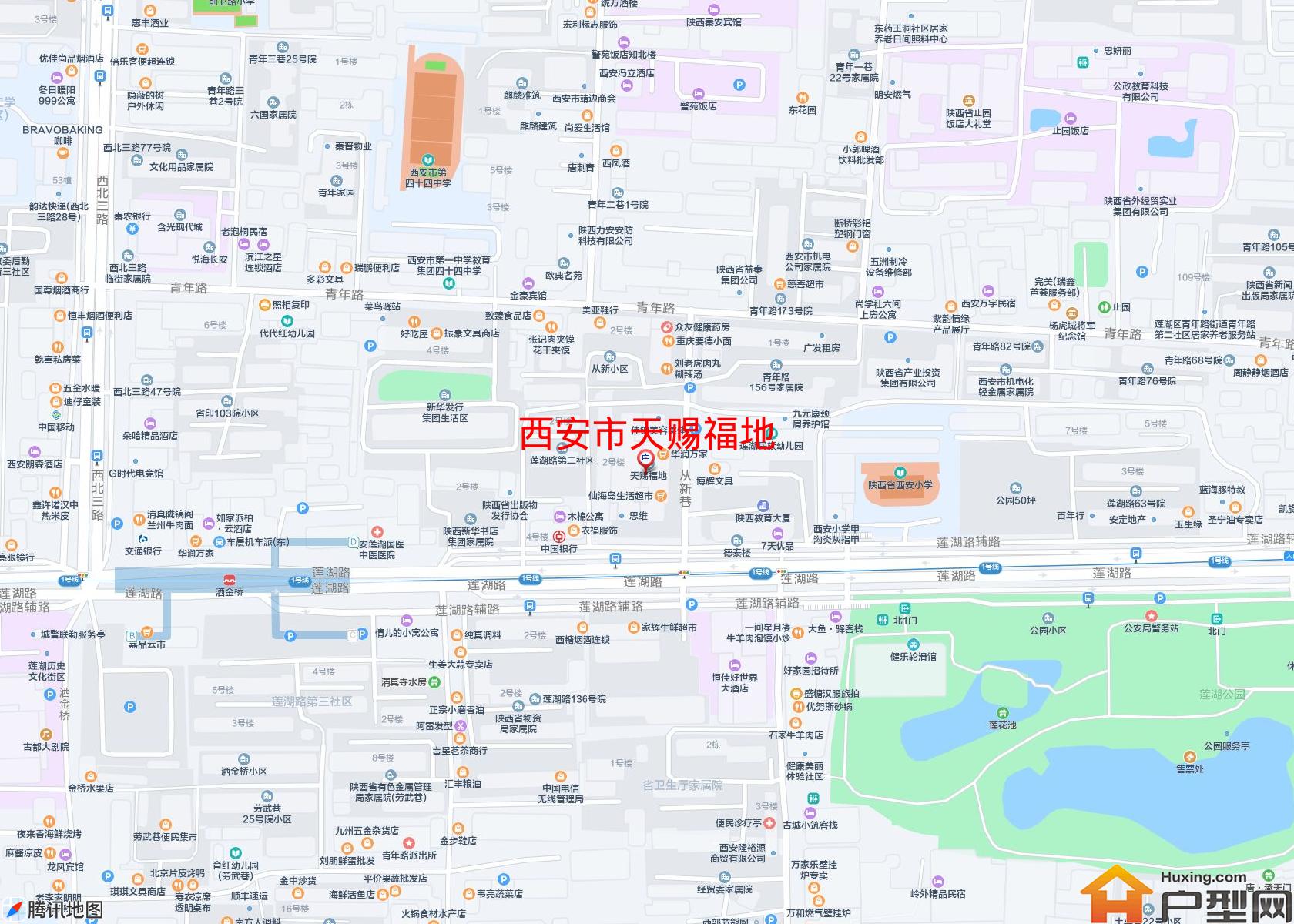 天赐福地小区 - 户型网