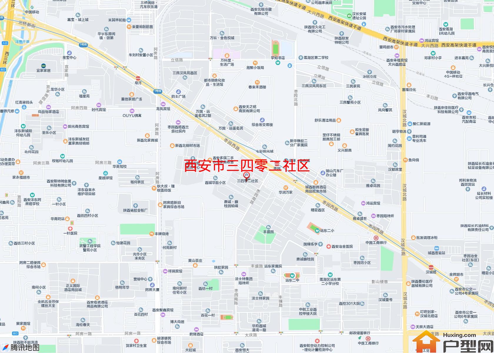 三四零二社区小区 - 户型网