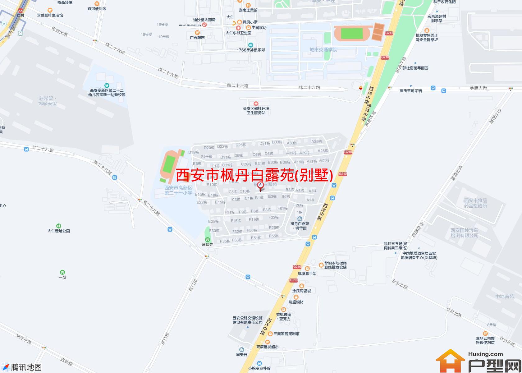 枫丹白露苑(别墅)小区 - 户型网